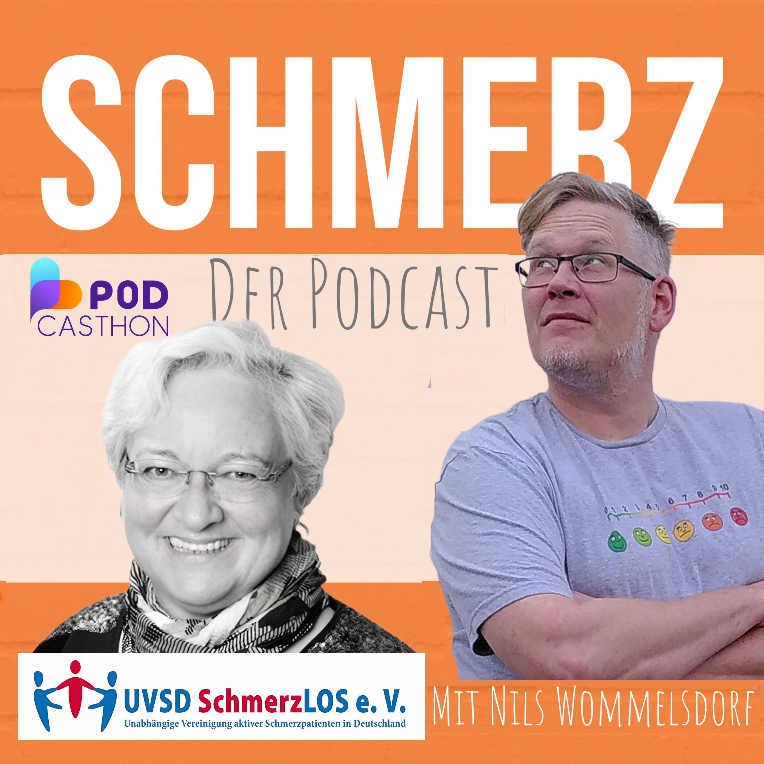 #32 Heike Norda: Selbsthilfe für Schmerzbetroffene im UVSD SchmerzLOS e.V. (Podcasthon 2026) episode artwork