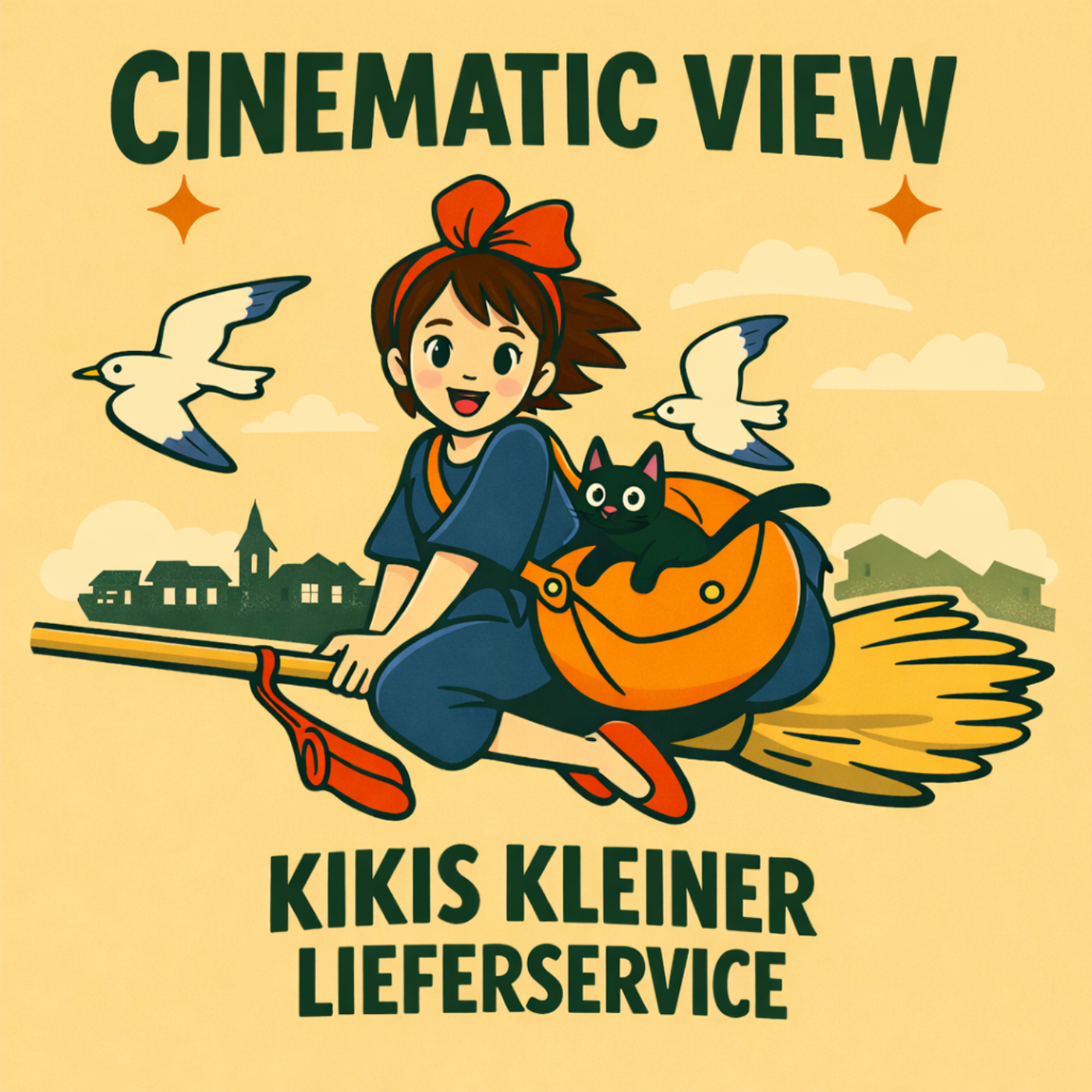 Selbstständig machen? Kiki zeigt wie's geht! I Miyazaki in Europa #02 [Kikis kleiner Lieferservice (1989)] episode artwork