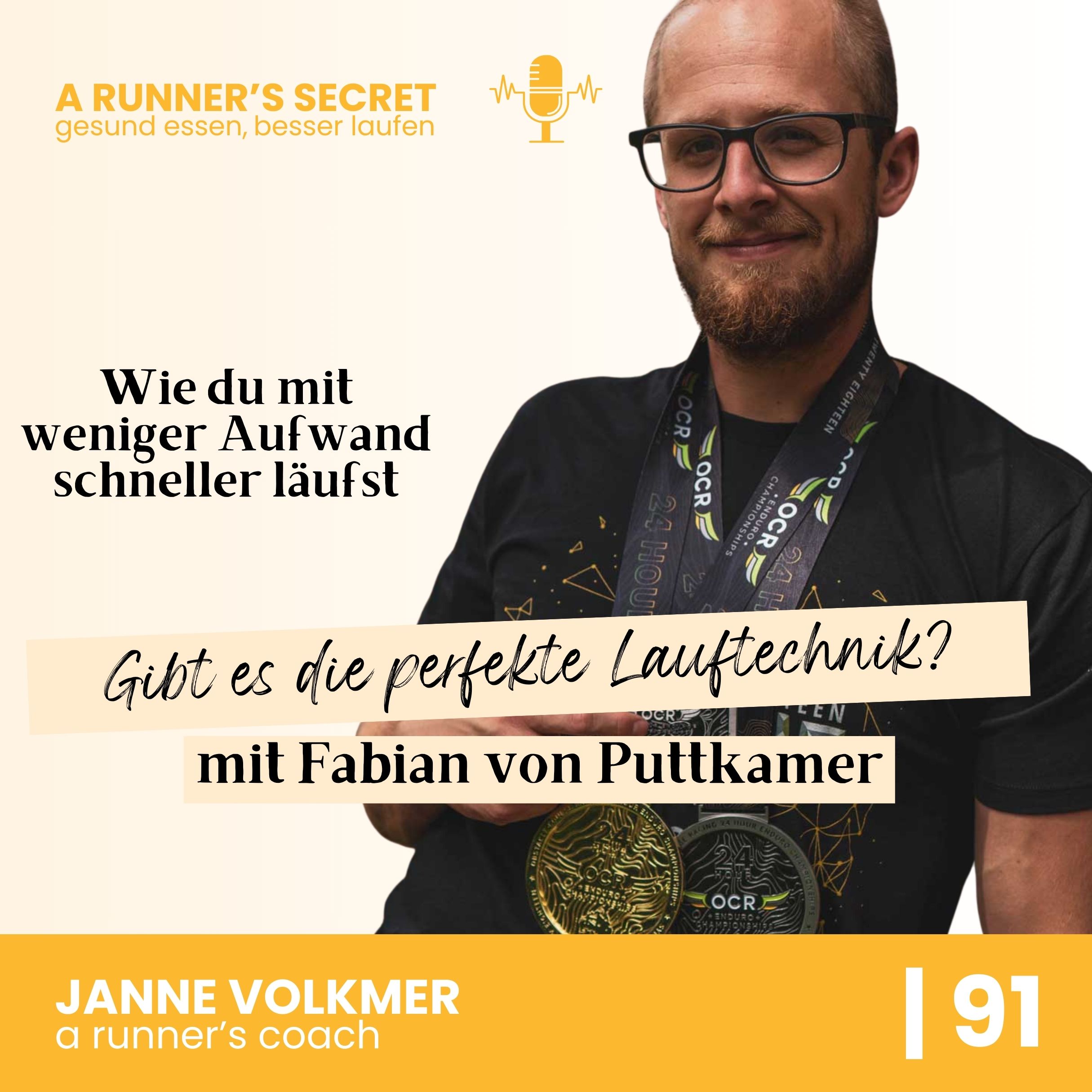 91 | Gibt es die perfekte Lauftechnik? Interview mit Fabian von Puttkamer (Teil 1/2) episode artwork