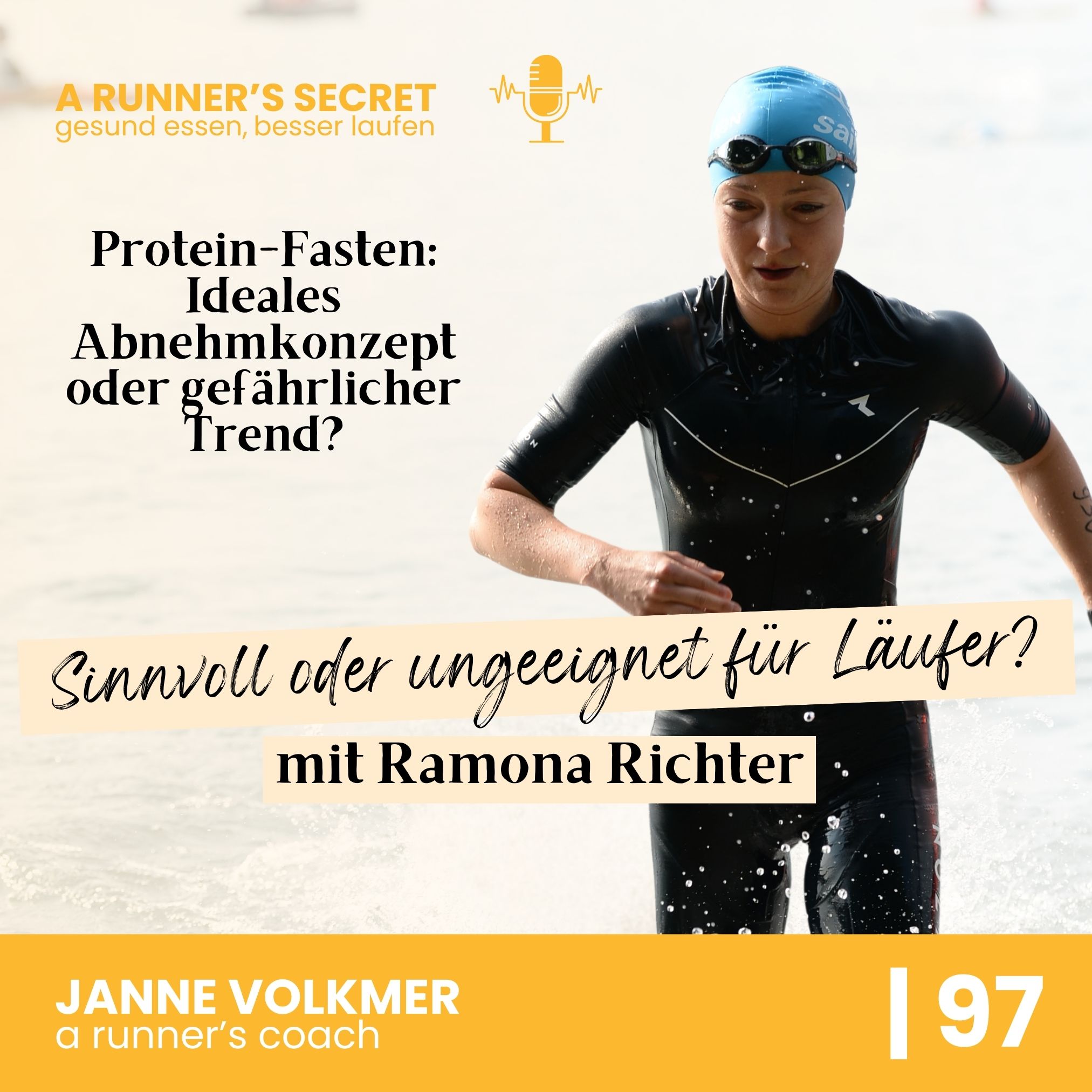 97 | Protein-Fasten: ideales Abnehmkonzept oder gefährlicher Trend? - Interview mit Ramona Richter episode artwork