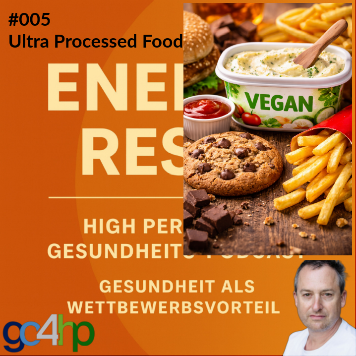 Energy Reset #5 – Ultra-Processed Food: Der stille Energieräuber für High Performer episode artwork