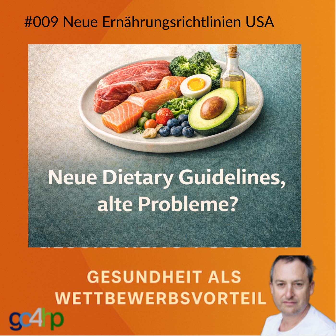 #009 - Ernährungsrichtlinien im Wandel – Fortschritt, Bias und was wirklich zählt episode artwork
