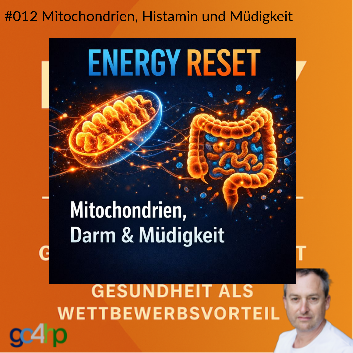 #012 - Mitochondrien, Histamin und Darm  – warum Deine Energie oft blockiert wird episode artwork