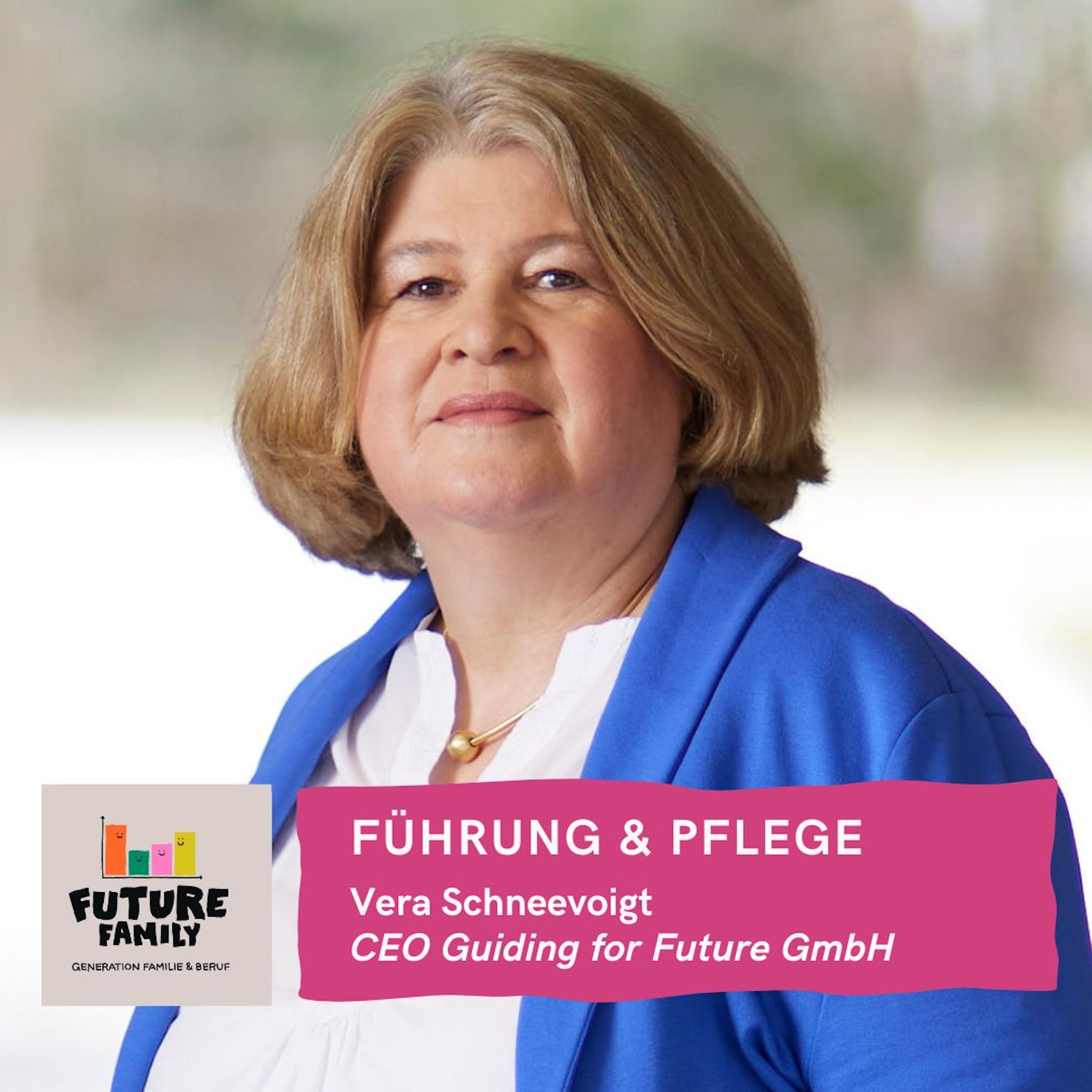 Führung und Pflege – vom Topmanagement ans Pflegebett: Karrierepause für die eigenen Eltern | mit Vera Schneevoigt episode artwork