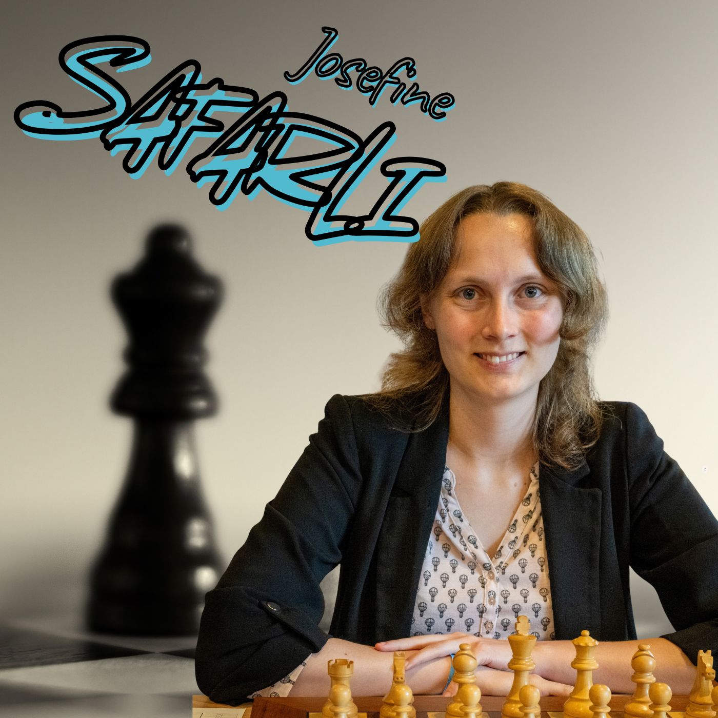 Josefine Safarli &amp; ihr "Spion" in Wijk aan Zee