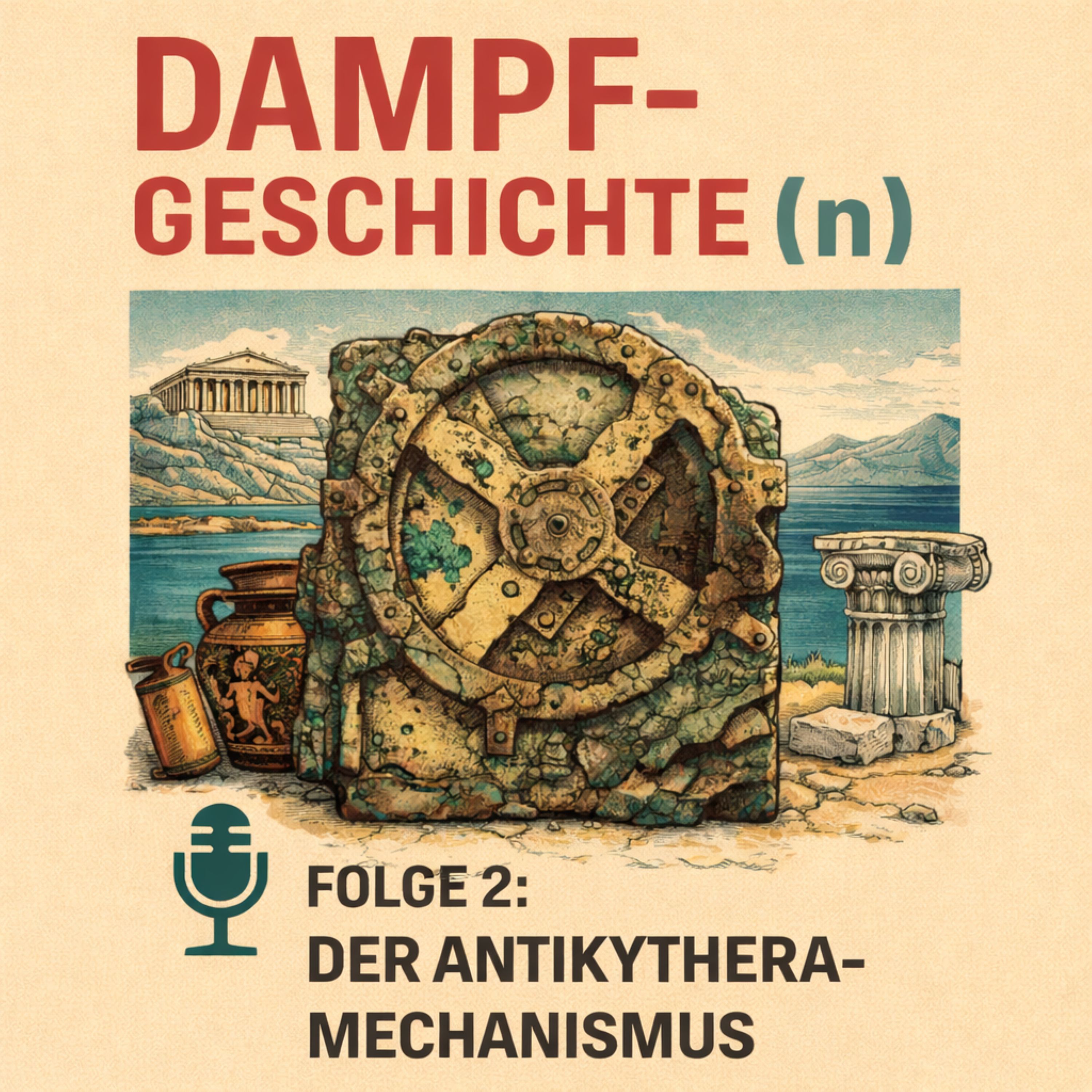 Dampfgeschichten Teil 2 : Der Antikythera Mechanismus episode artwork