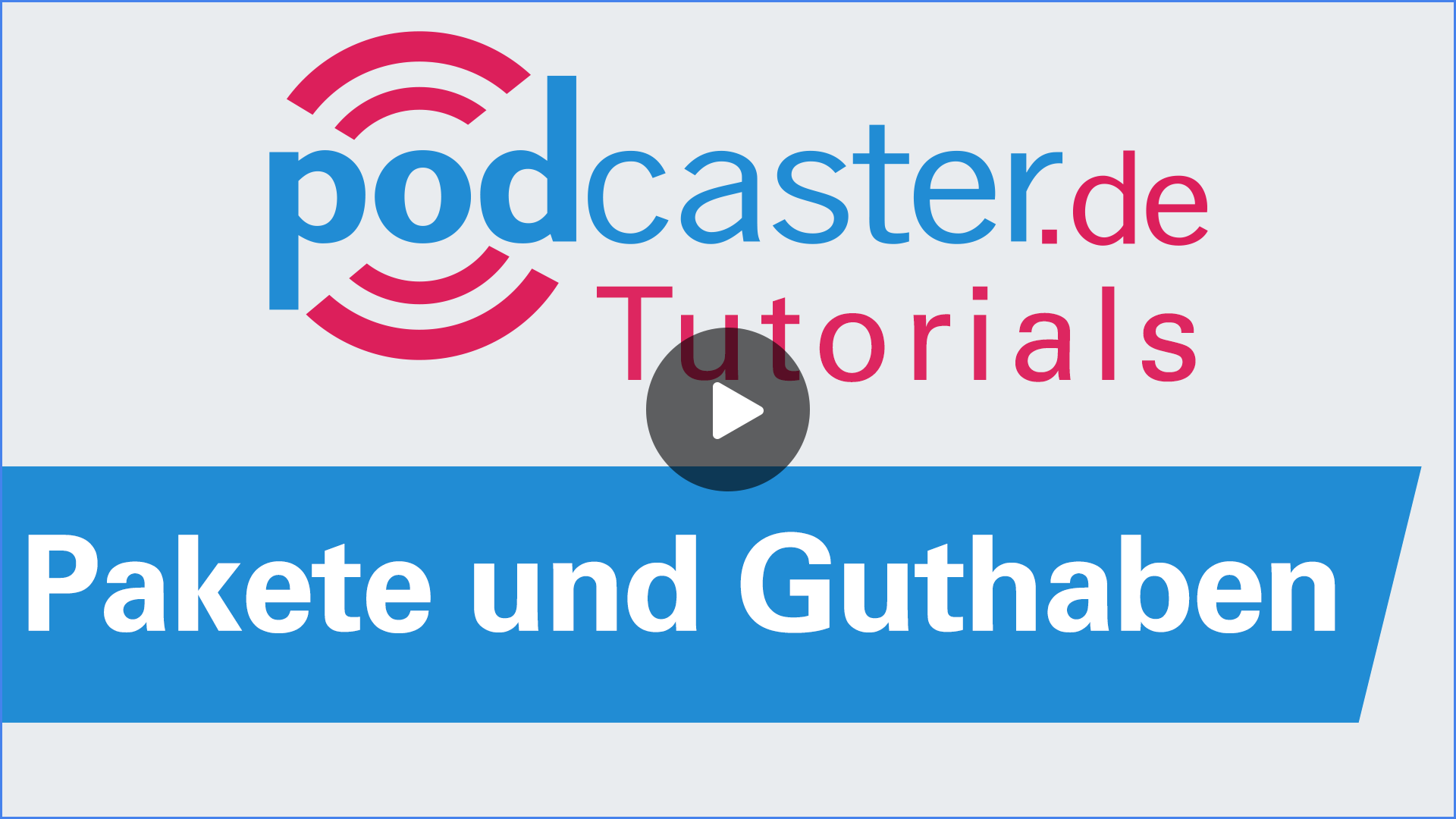 Probephase und Guthaben-Konto