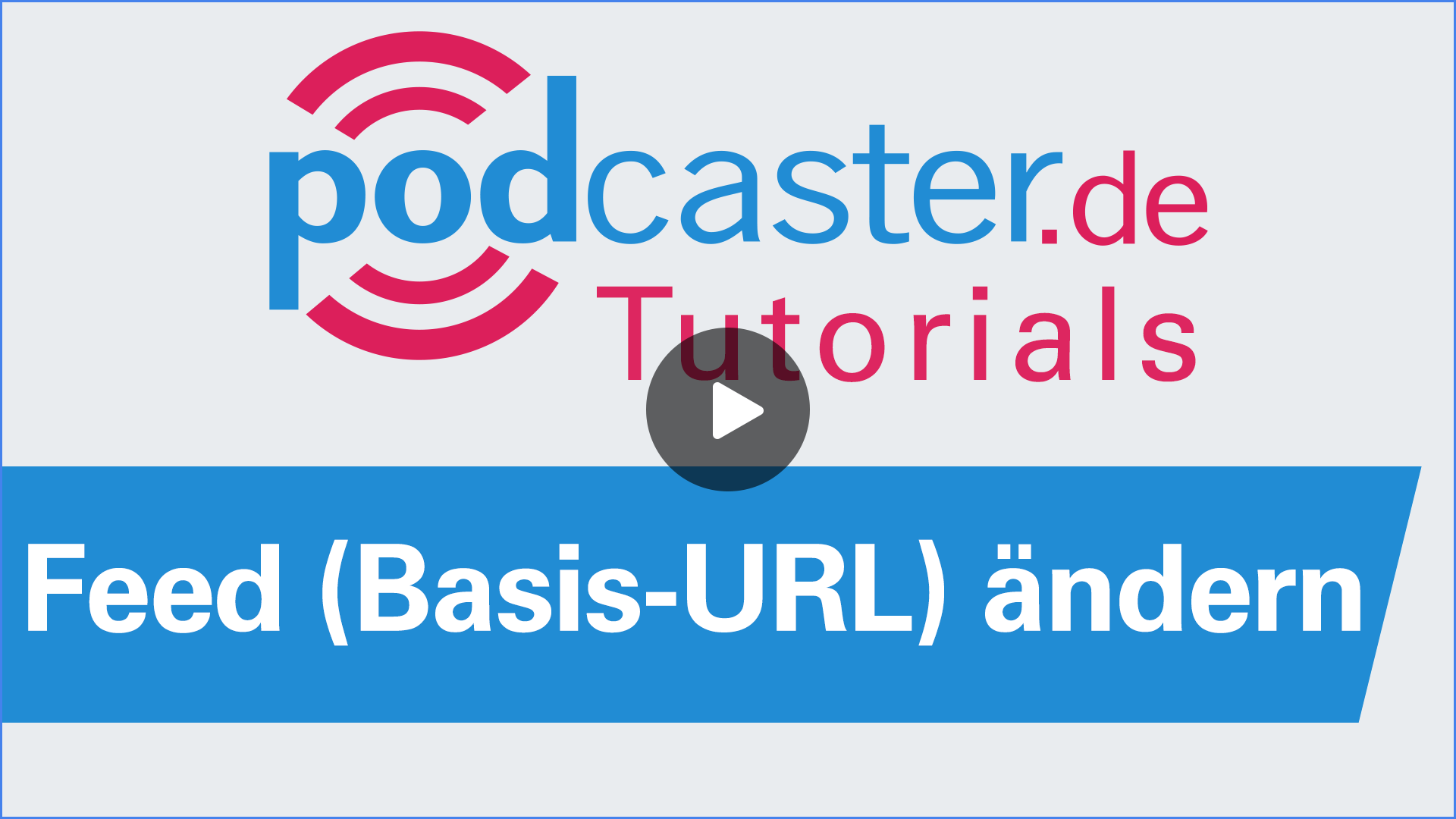 Feed-Adresse (Basis-URL) ändern