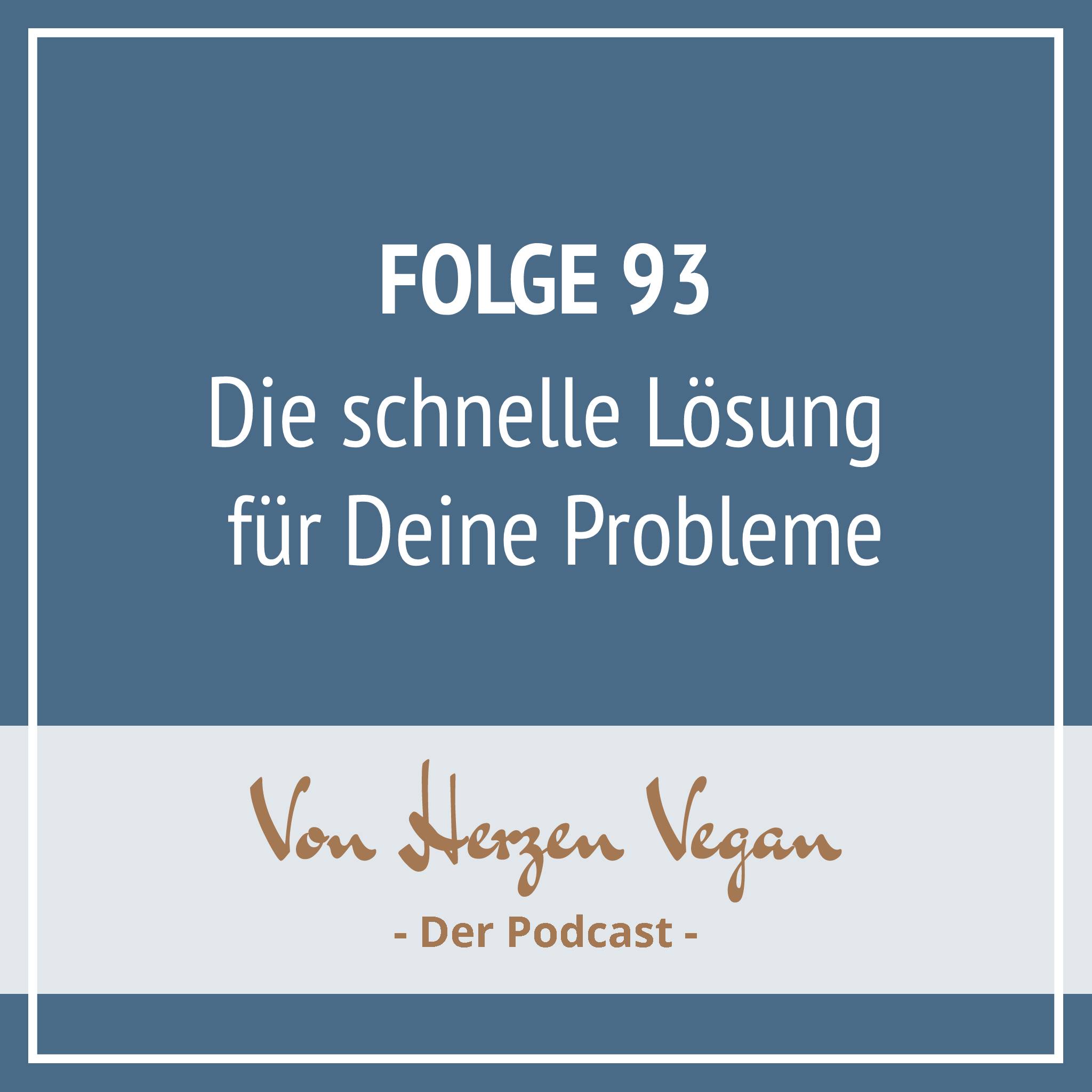 #093 - Die schnelle Lösung für Deine Probleme episode artwork