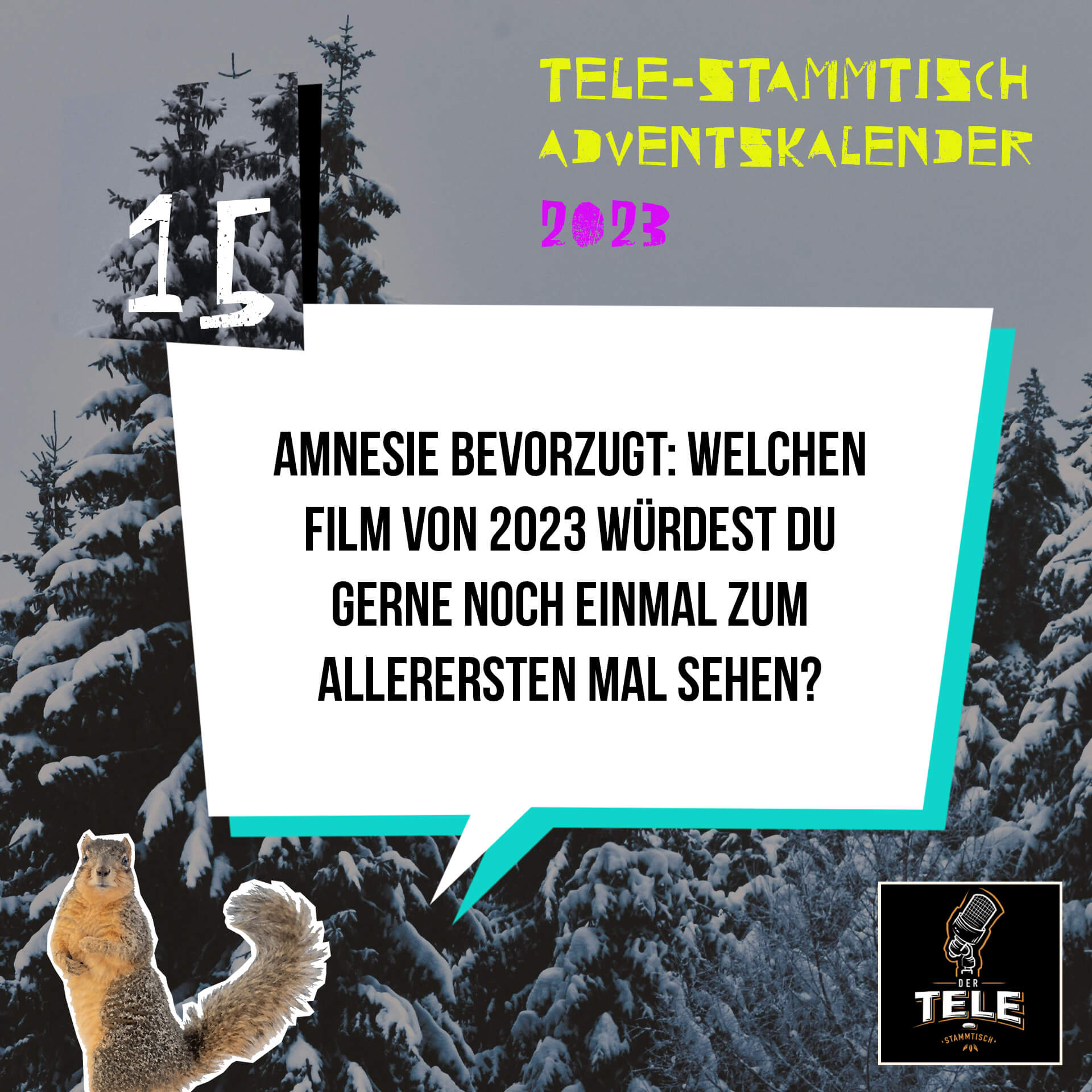 Türchen 15 - Amnesie bevorzugt: Welchen Film von 2023 würdest du gerne noch einmal zum allerersten Mal sehen? episode artwork