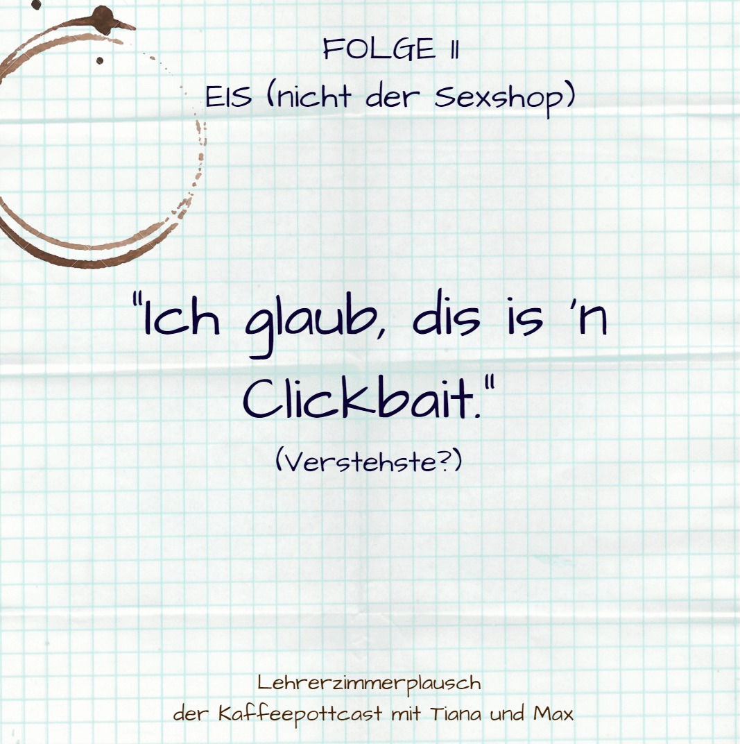 #11 EIS (nicht der Sexshop) episode artwork