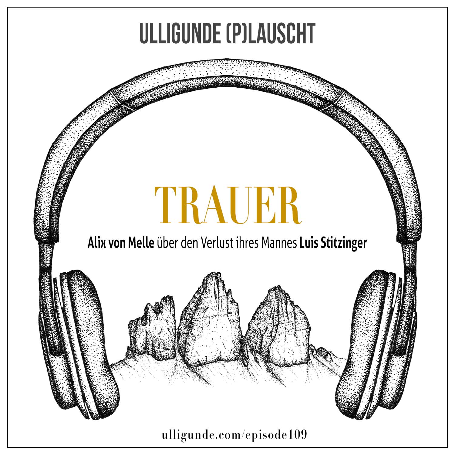 Trauer (Alix von Melle über den Verlust von Luis Stitzinger)