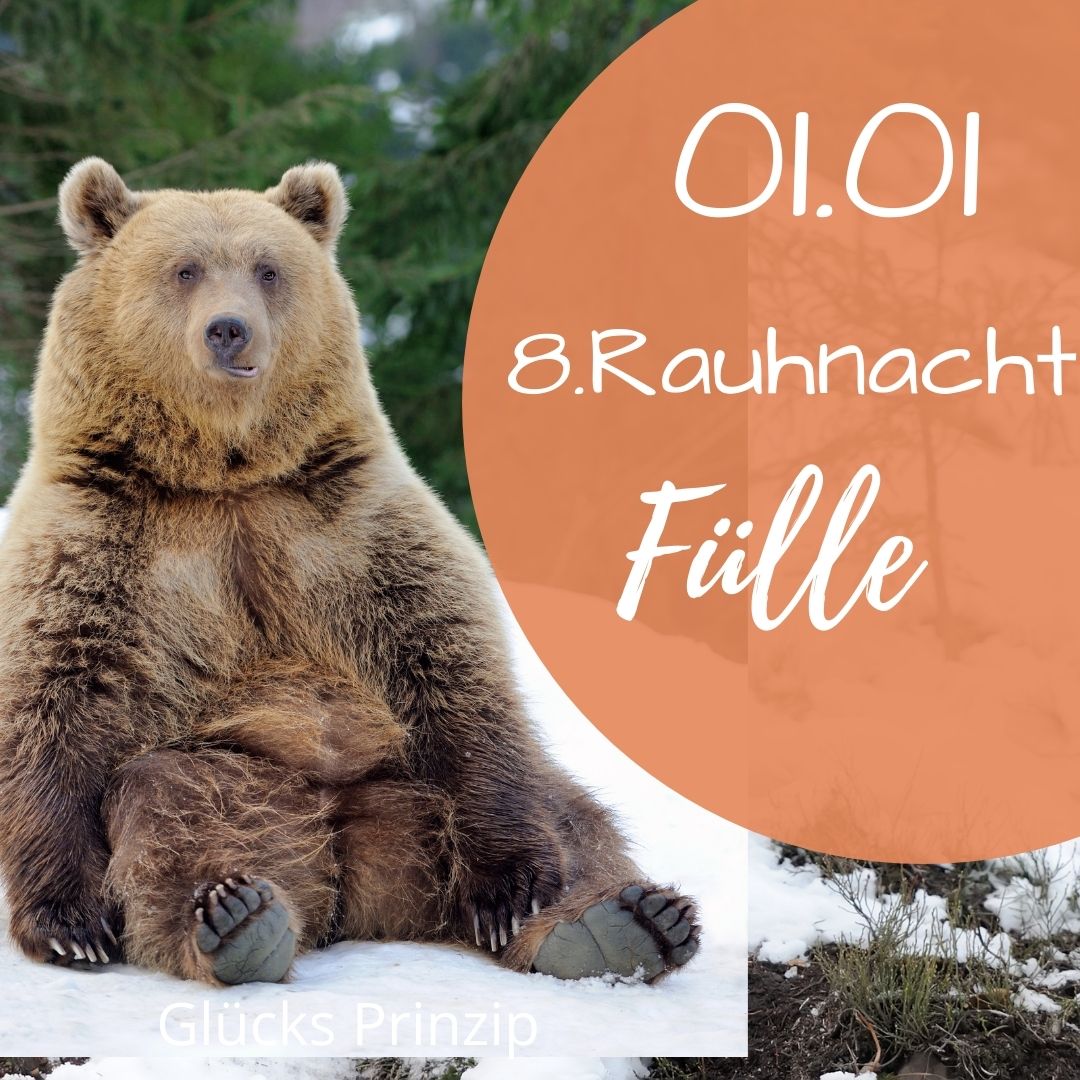 8. Rauhnacht ⭐️Fülle ⭐️ am 01.01 steht für den August