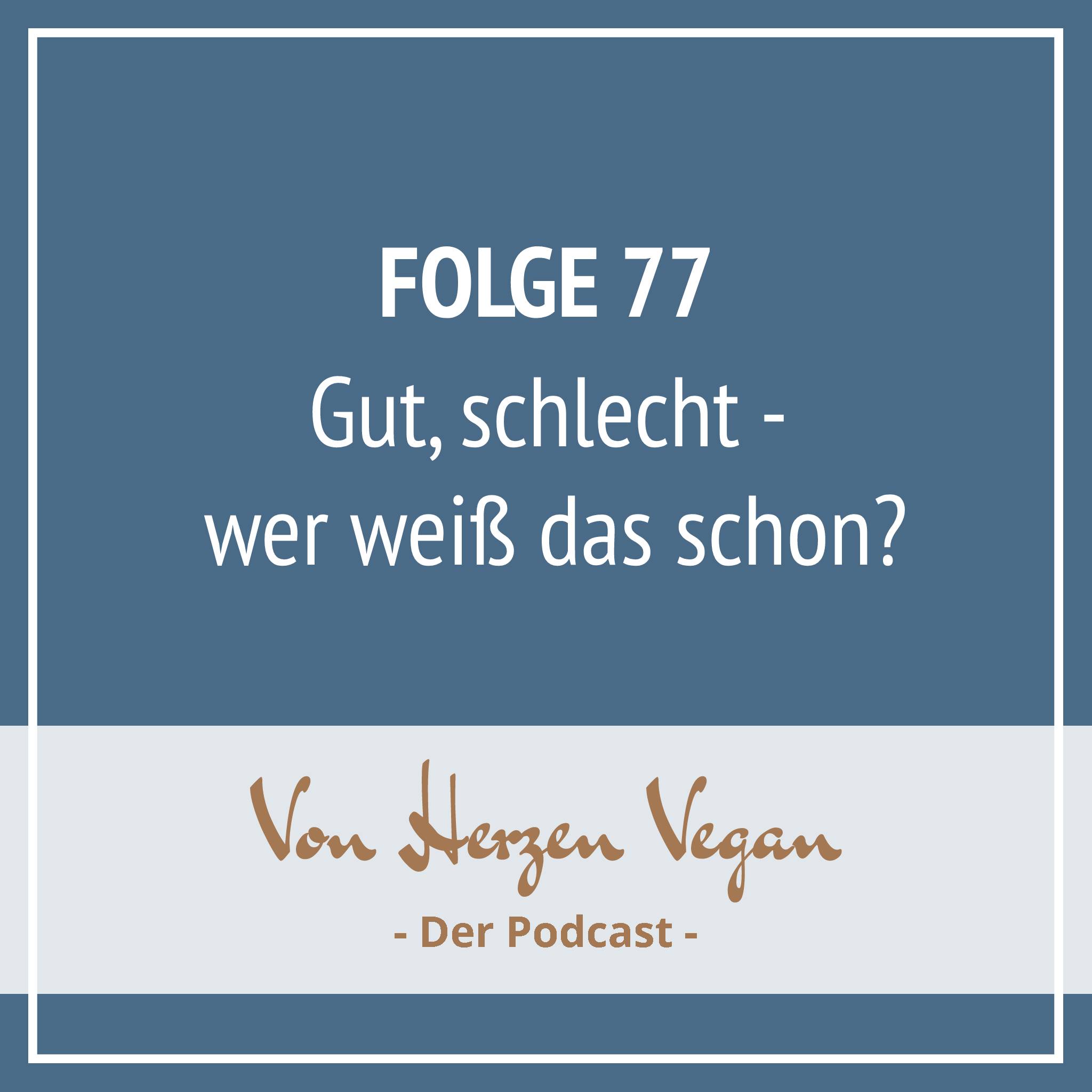 #077 - Gut, schlecht - wer weiß das schon? episode artwork