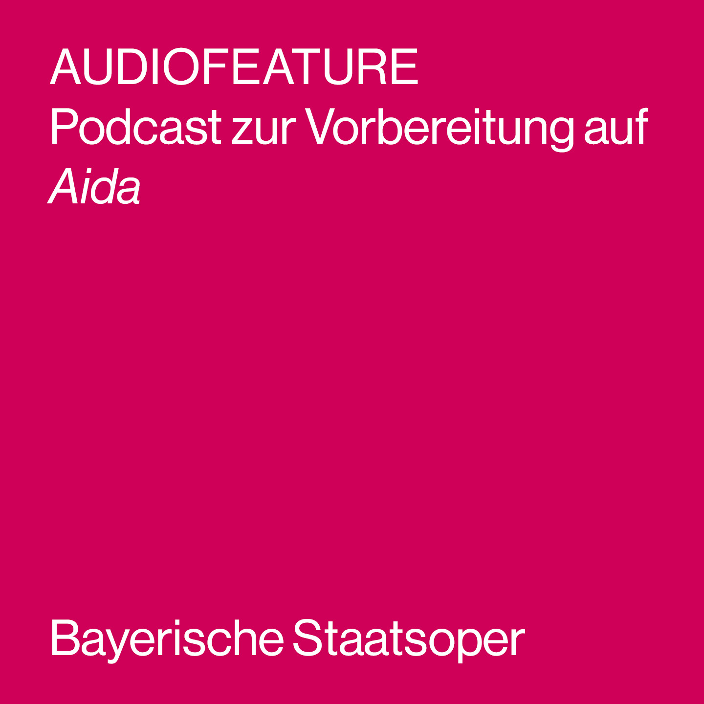 AUDIOFEATURE zu AIDA AUDIOFEATURE zu AIDA