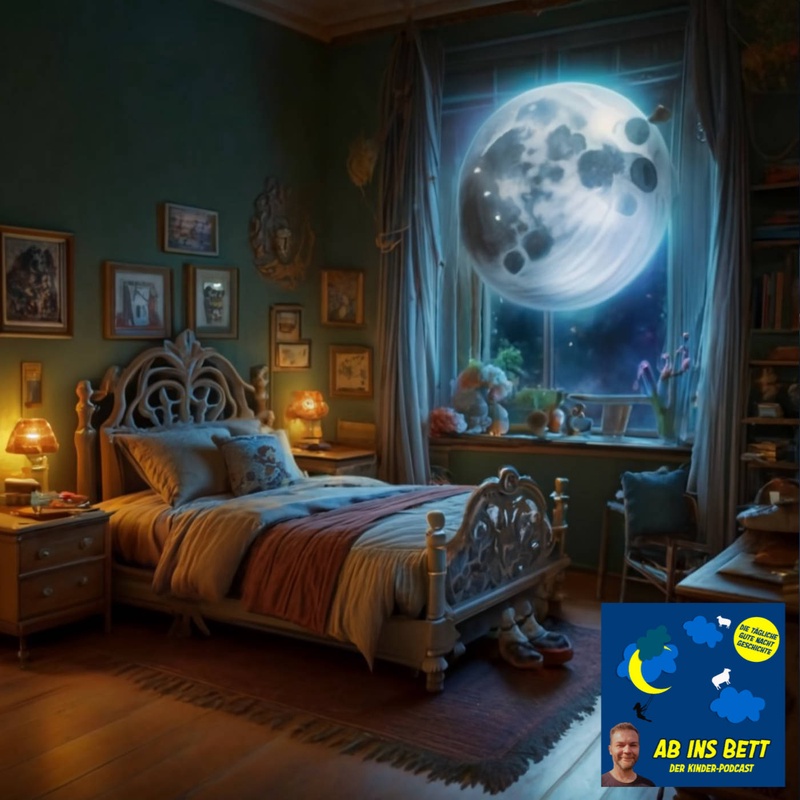 #1327 Johanna und der Abend als der Mond im Zimmer scheint