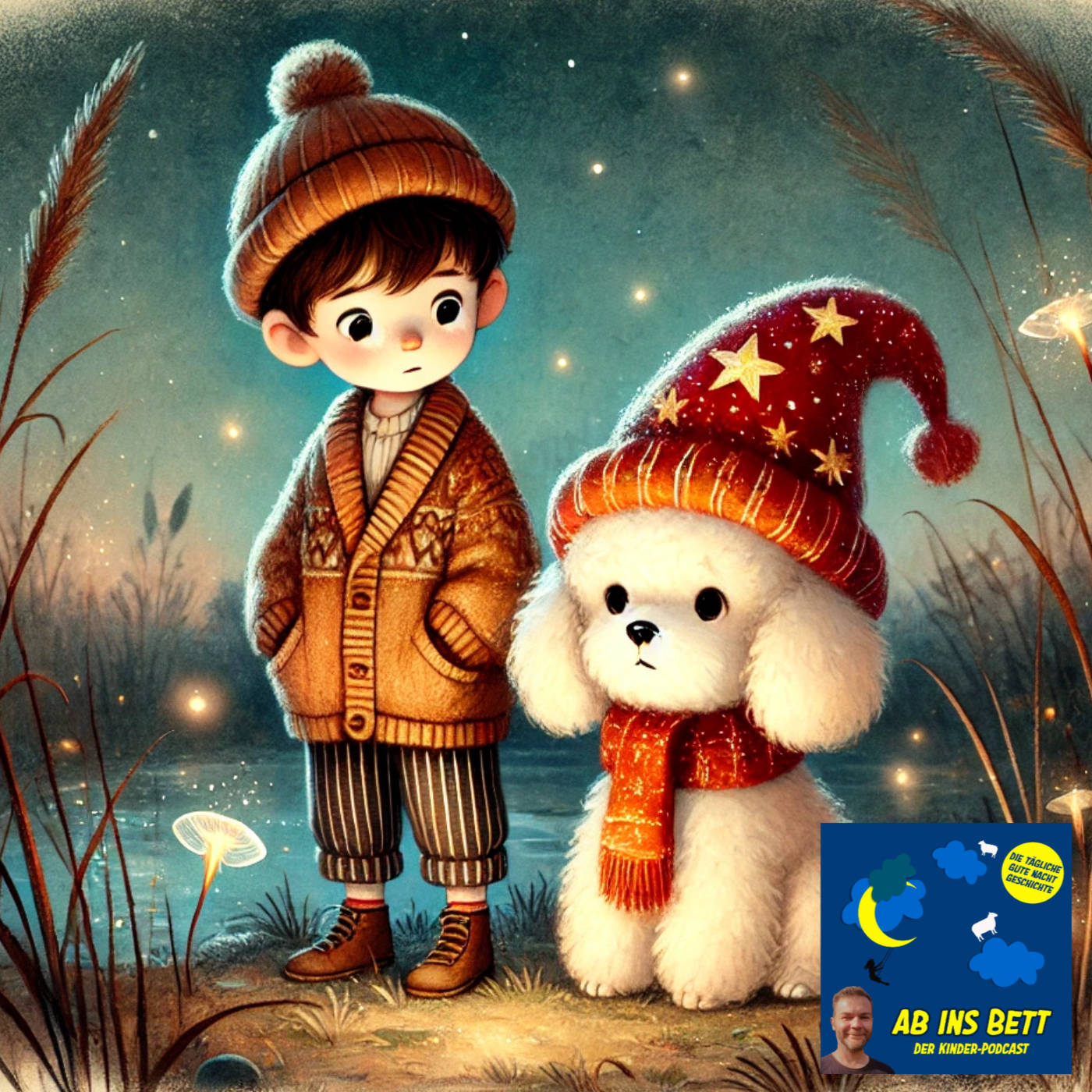 #1920 Pascal und der Pudel mit der Pudelmütze