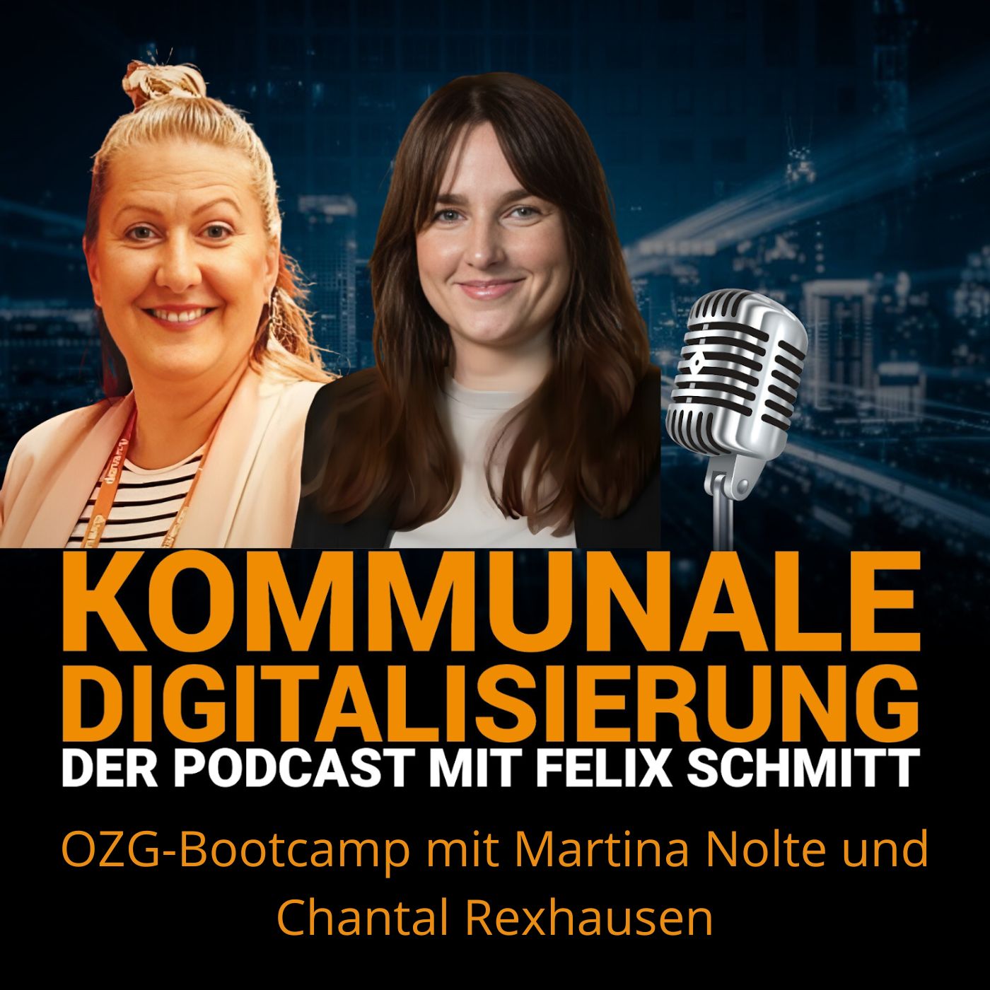OZG-Bootcamp mit Martina Nolte und Chantal Rexhausen OZG-Bootcamp mit Martina Nolte und Chantal Rexhausen