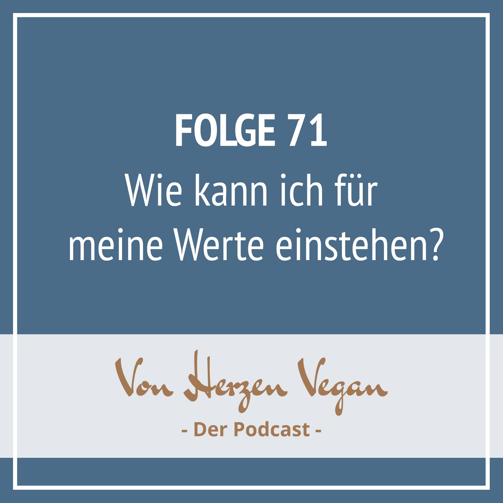 #071 - Wie kann ich für meine Werte einstehen? episode artwork