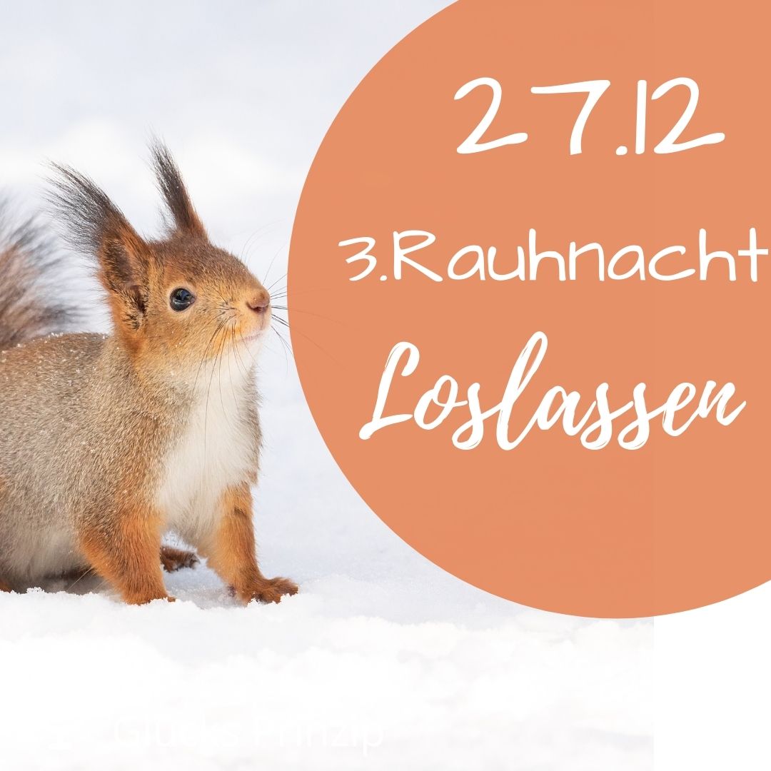 3. Rauhnacht ⭐️Loslassen ⭐️ am 27.12 steht für den März