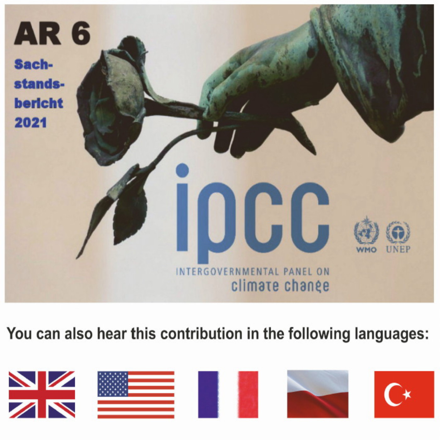 Weltkimarat AR6-Bericht - Kommentierung in amerikanischer Sprache episode artwork