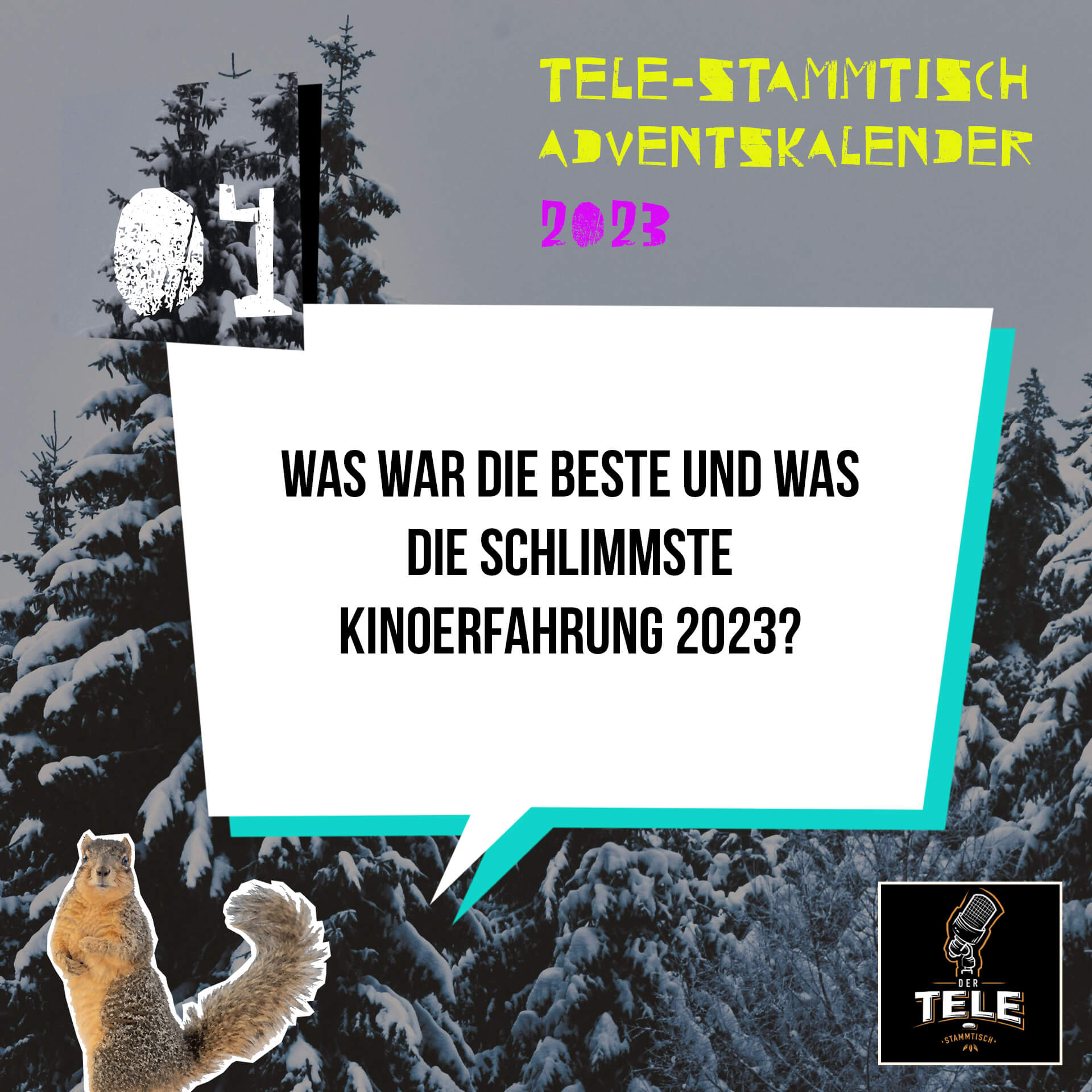 Türchen 4 - Was war die beste und was die schlimmste Kinoerfahrung 2023? episode artwork