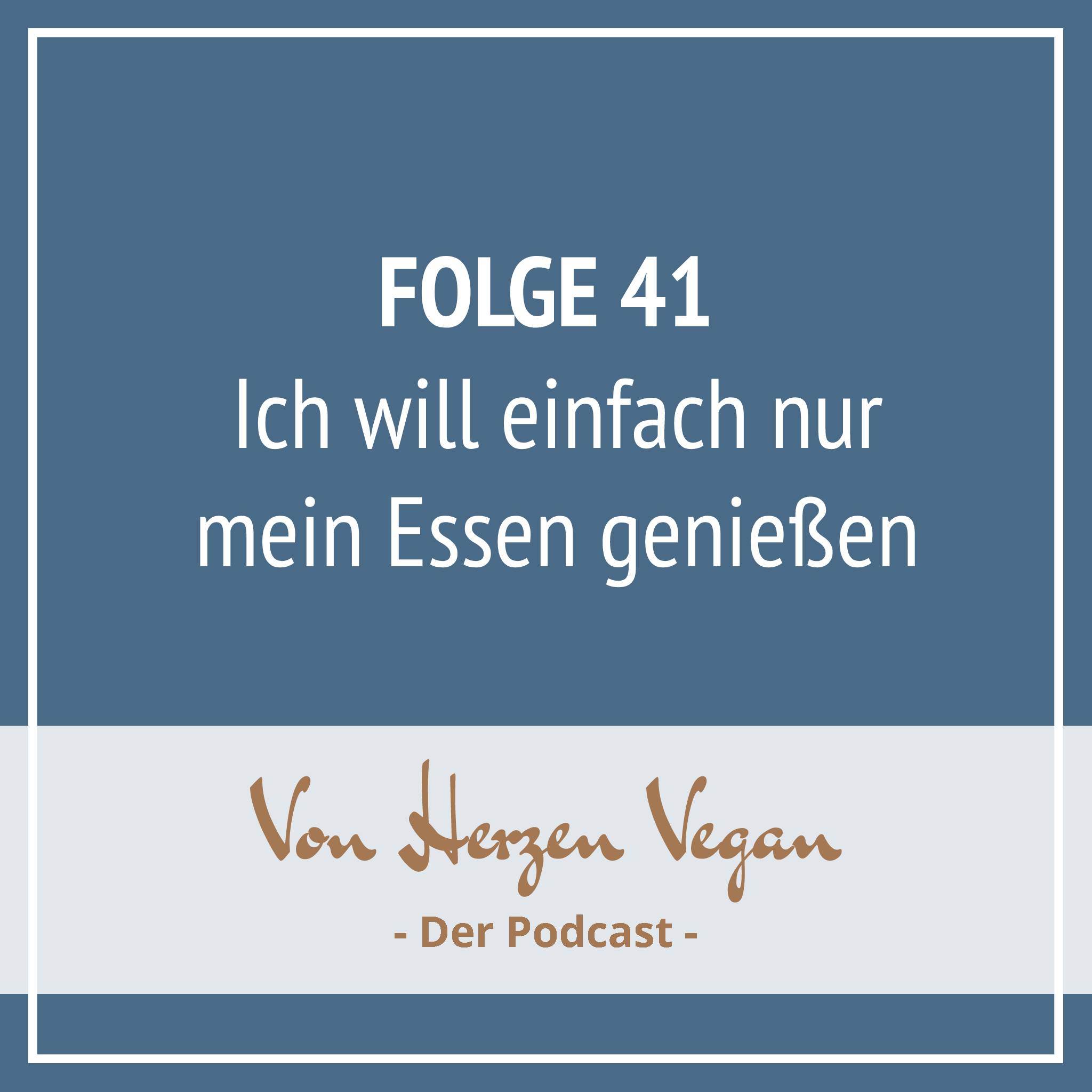 #041 - Ich will einfach nur mein Essen genießen episode artwork