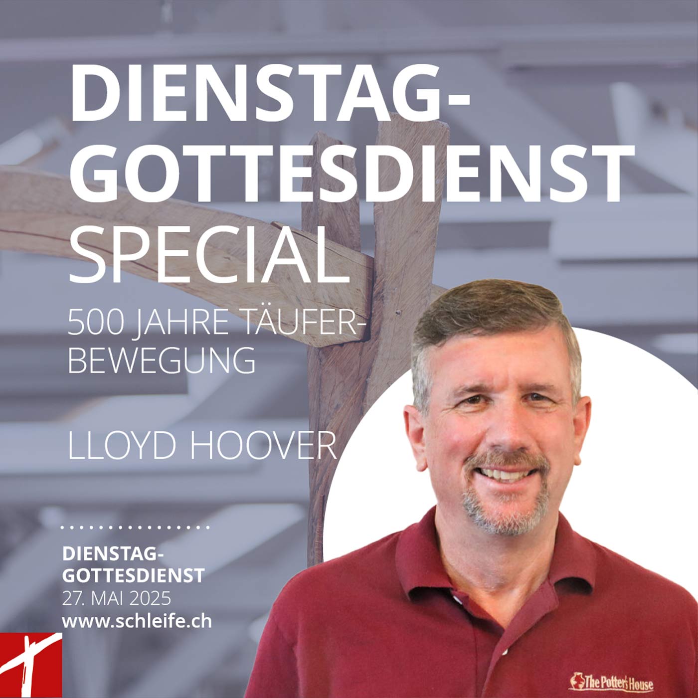 20250527 Spezial mit Lloyd Hoover «500 Jahre Täuferbewegung» 20250527 Spezial mit Lloyd Hoover «500 Jahre Täuferbewegung»