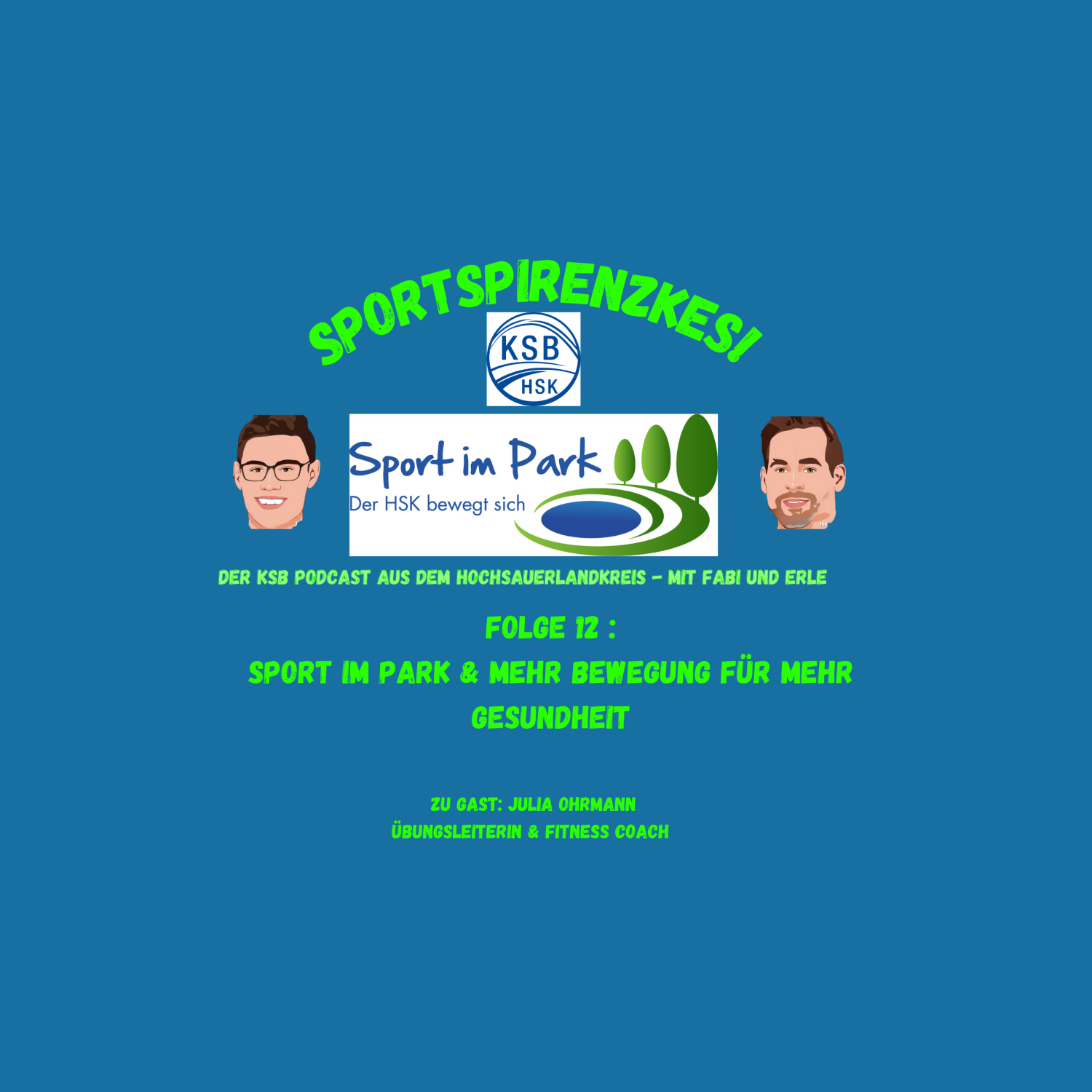 Folge 12 Sport im Park & mehr Bewegung für mehr Gesundheit episode artwork