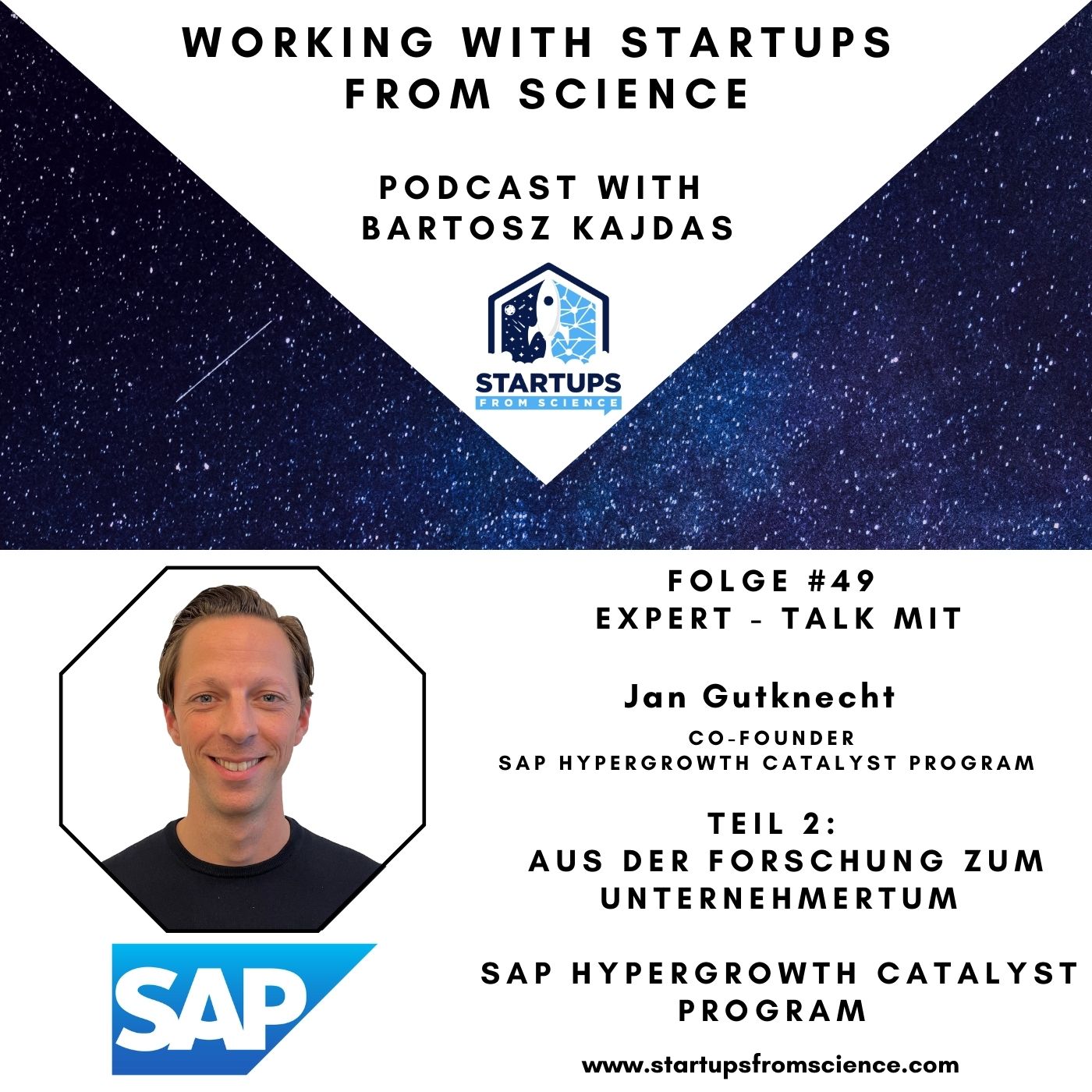 #49 | EXPERT-Talk: Mit Jan Gutknecht - Aus der Forschung zum Unternehmertum. Wie gelingt der Wechsel?