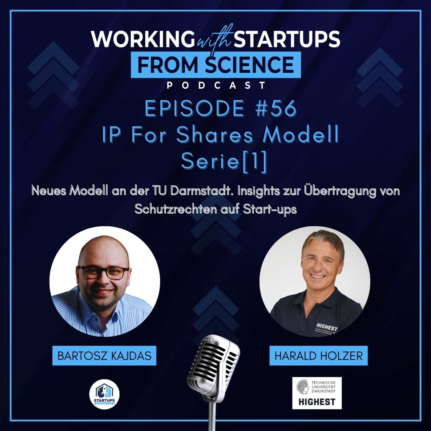 #56 | IP For Shares Serie [1]: Harald Holzer berichtet über das IP For Shares Modell an der TU Darmstadt