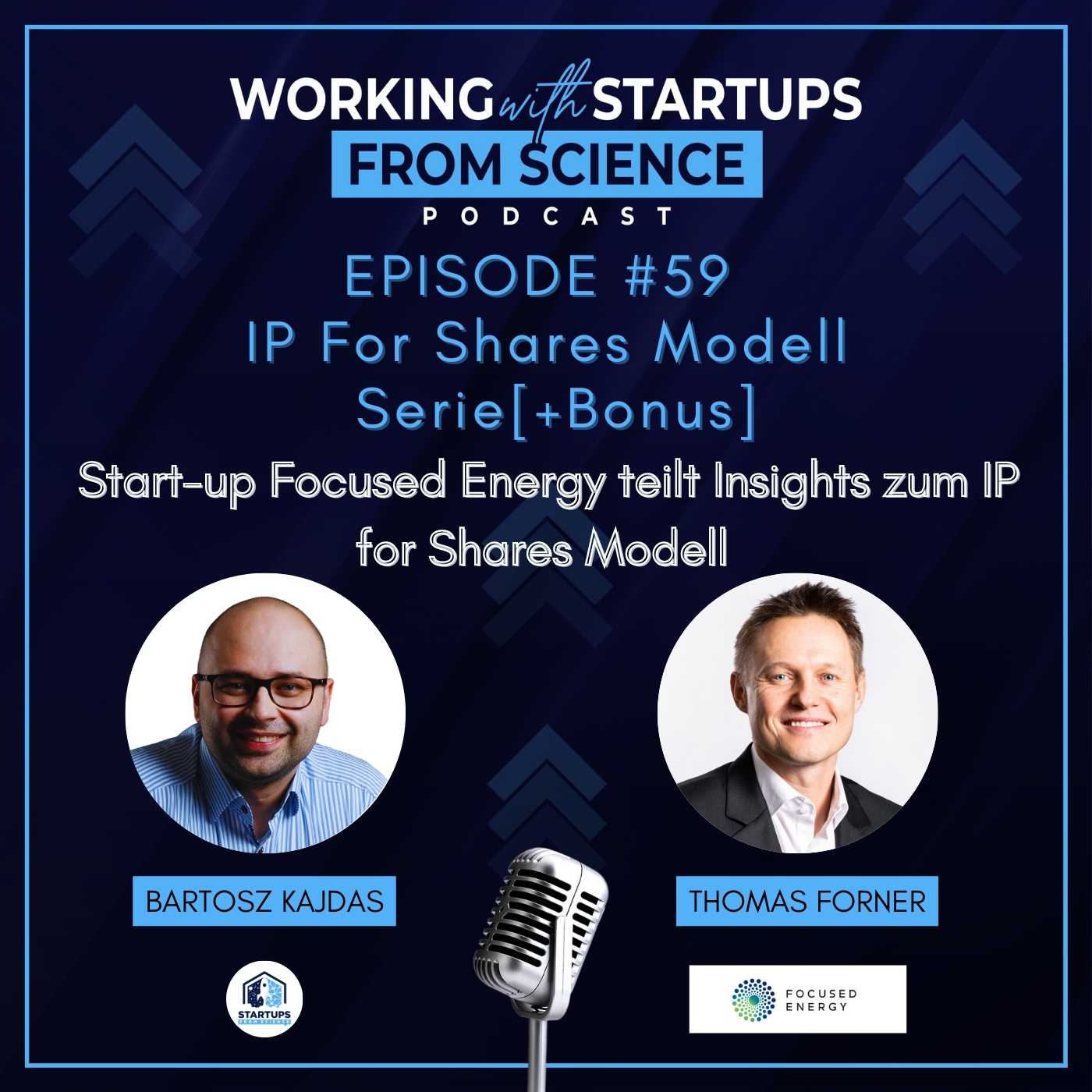 #59 | IP For Shares Serie [Bonus]: Gründer Thomas Forner von Focused Energy teilt Insights zum IP For Shares Modell