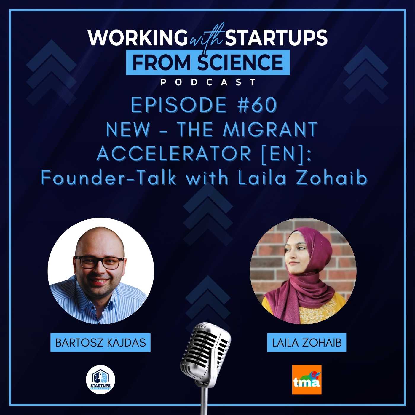 #60 | NEW - THE MIGRANT ACCELERATOR [EN]: Founder-Talk with Laila Zohaib