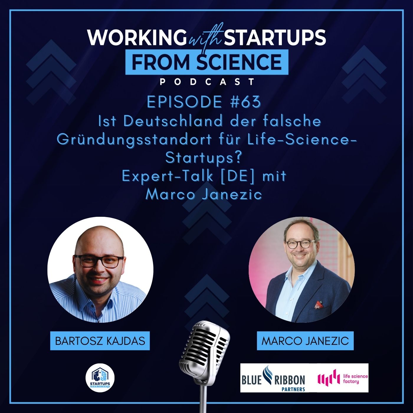 #63 | MARCO JANEZIC [DE]: Ist Deutschland der falsche Gründungsstandort für Life-Science-Startups?