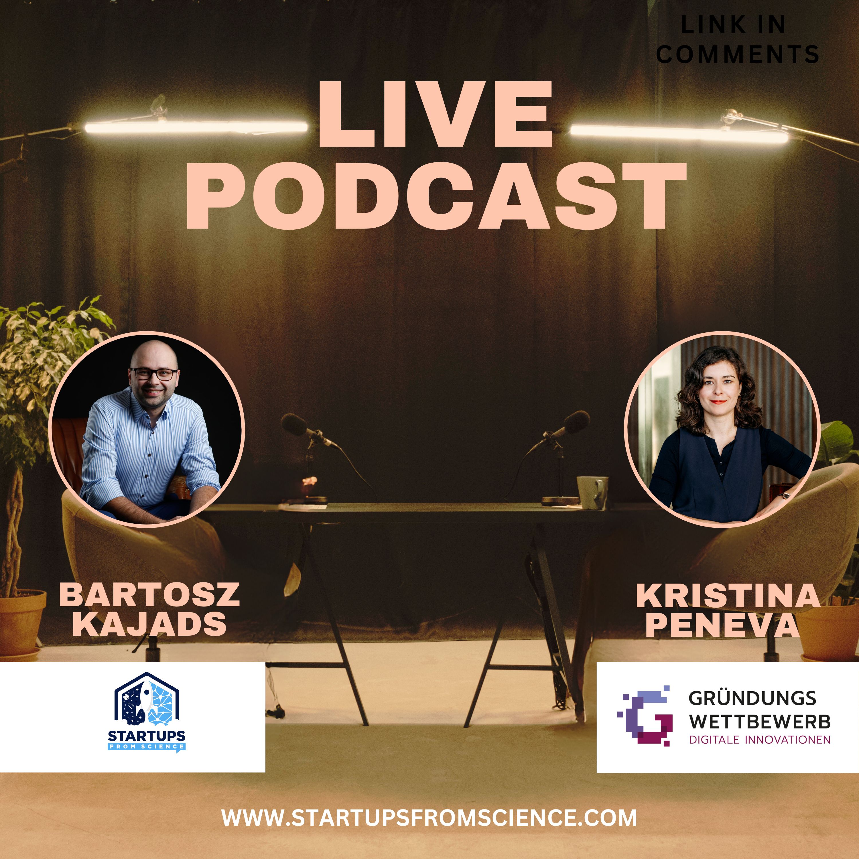 #66 | Kristina Peneva [DE]: Live-Podcast zum Gründungswettbewerb "Digitale Innovationen"