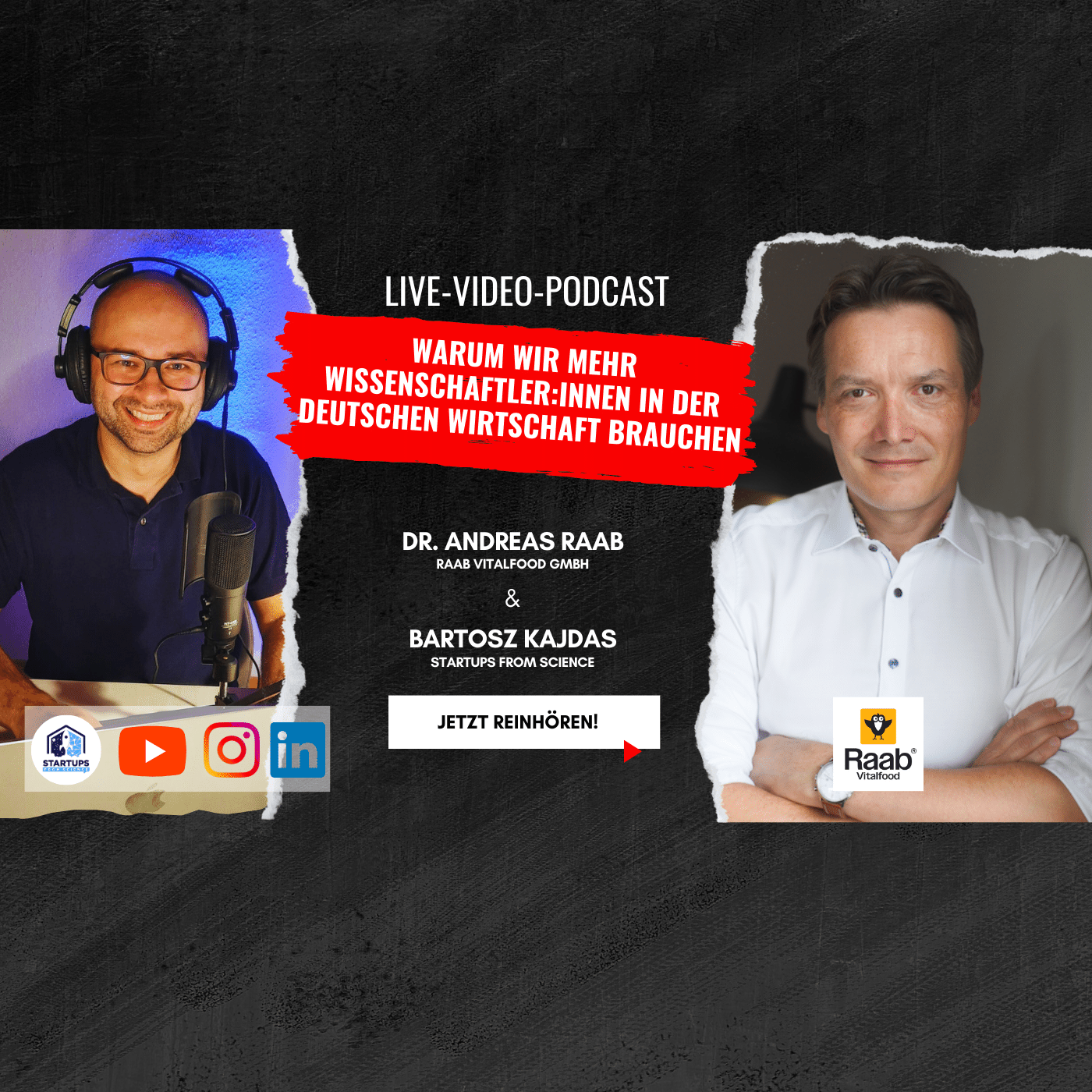 #76 | Warum wir mehr Wissenschaftler:innen in der deutschen Wirtschaft brauchen [DE] mit Dr. Andreas Raab