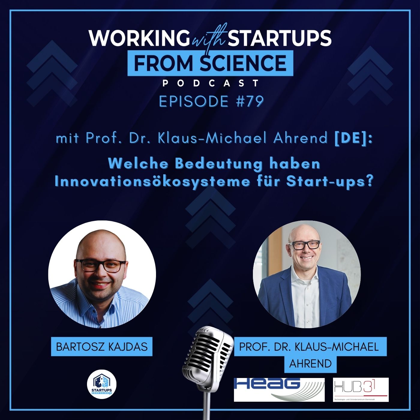 #79 | Die Bedeutung von Innovationsökosystemen für Start-Ups [DE] mit Prof. Dr. Klaus-Michael Ahrend