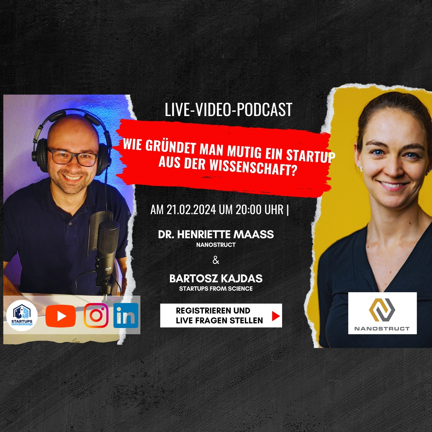 #75 | Wie gründet man mutig ein Startup aus der Wissenschaft? [DE] With Dr. Henriette Maass