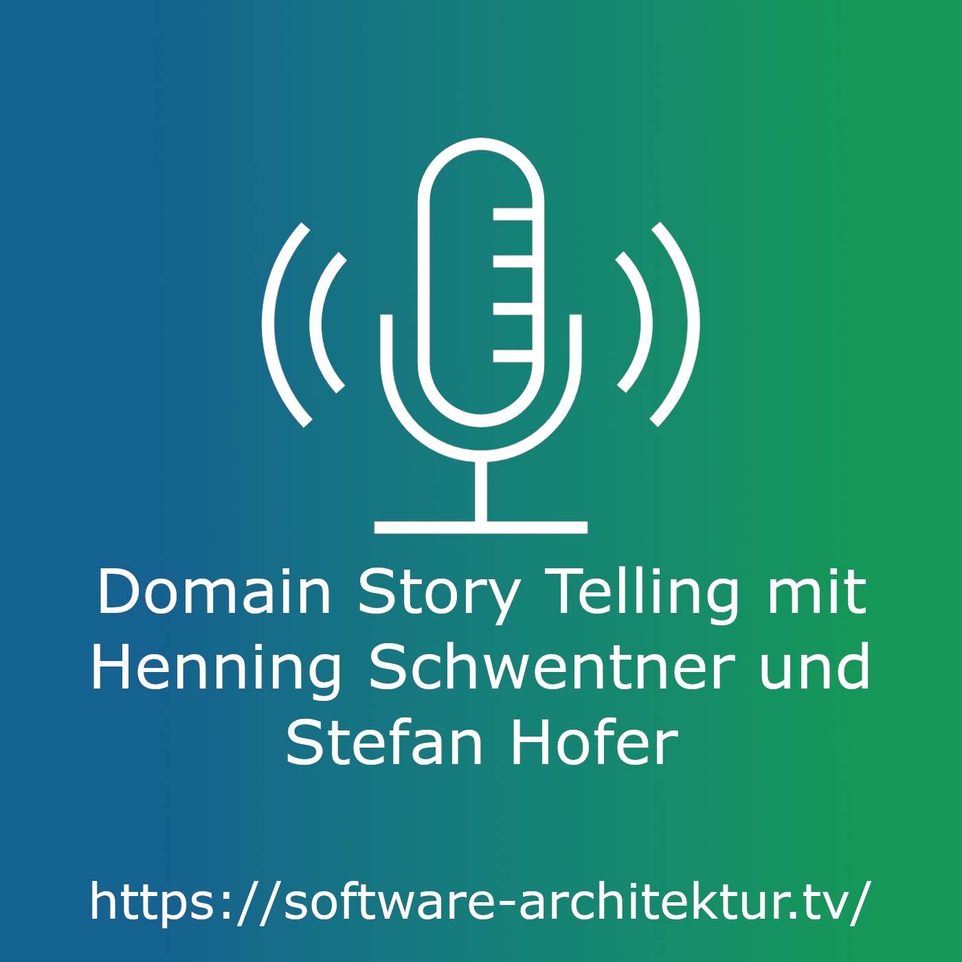 Domain Story Telling mit Henning Schwentner und Stefan Hofer
