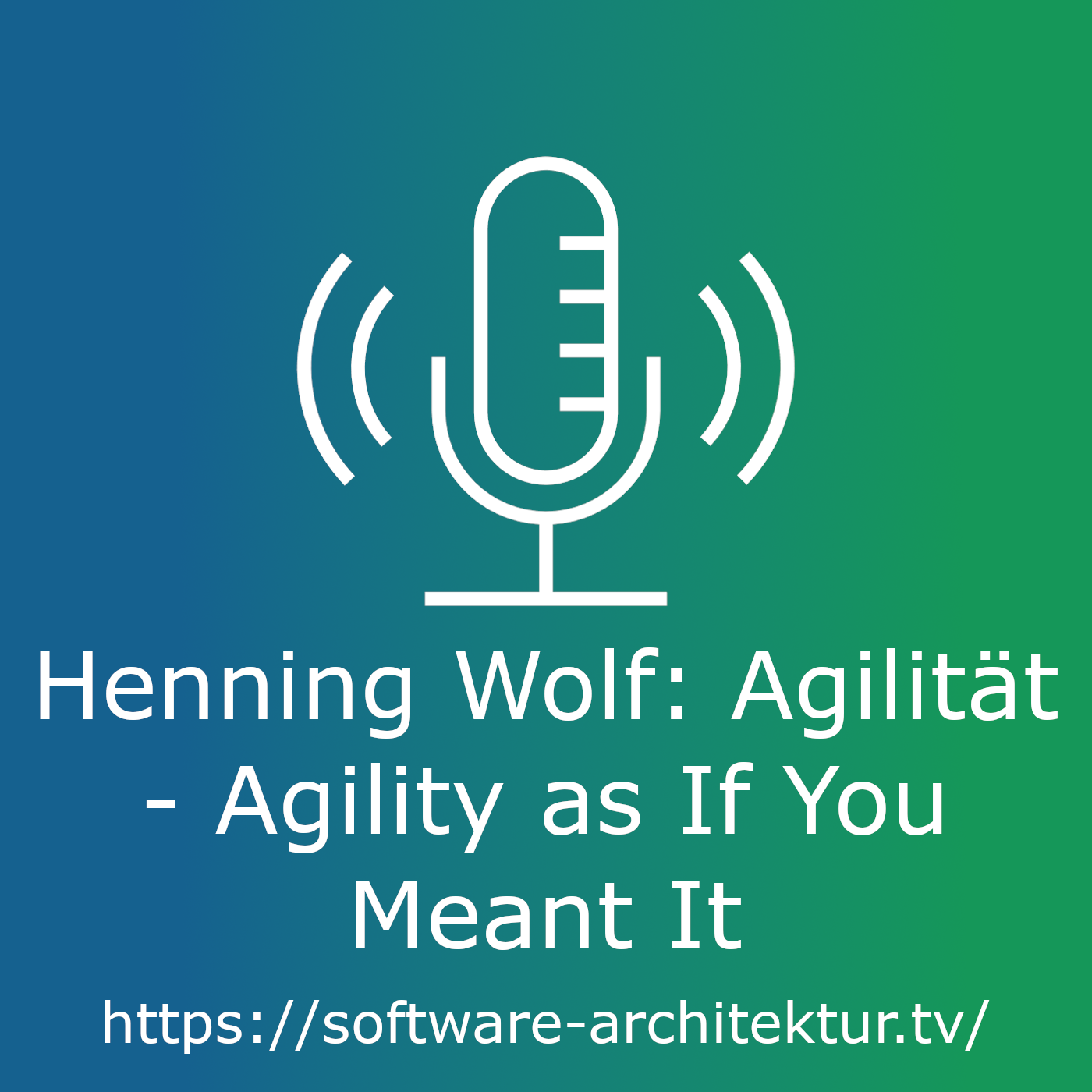 Hennings Wolf: Agilität - Agility as If You Meant It - Live von der OOP