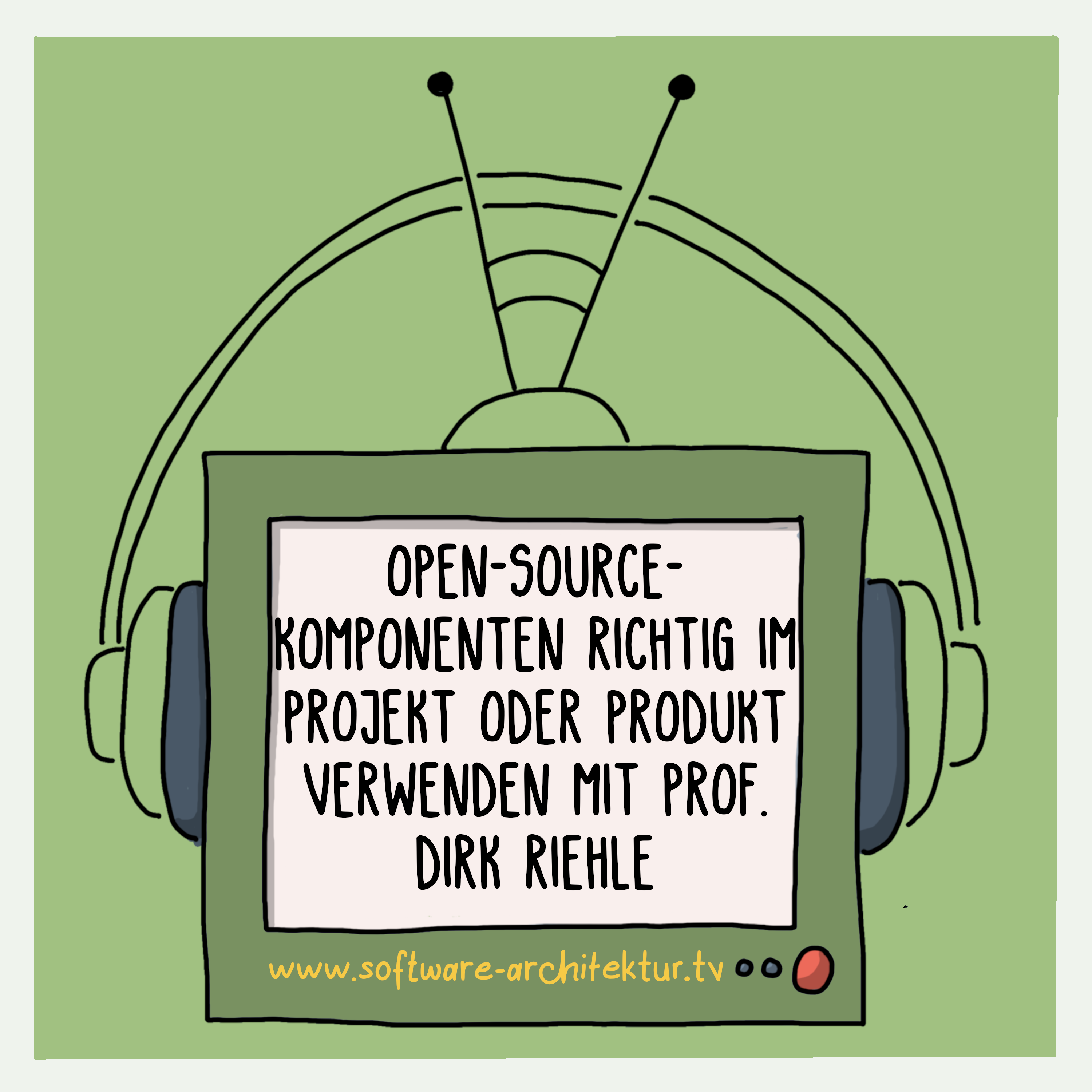 Open-Source-Komponenten richtig im Projekt oder Produkt verwenden mit Prof. Dirk Riehle