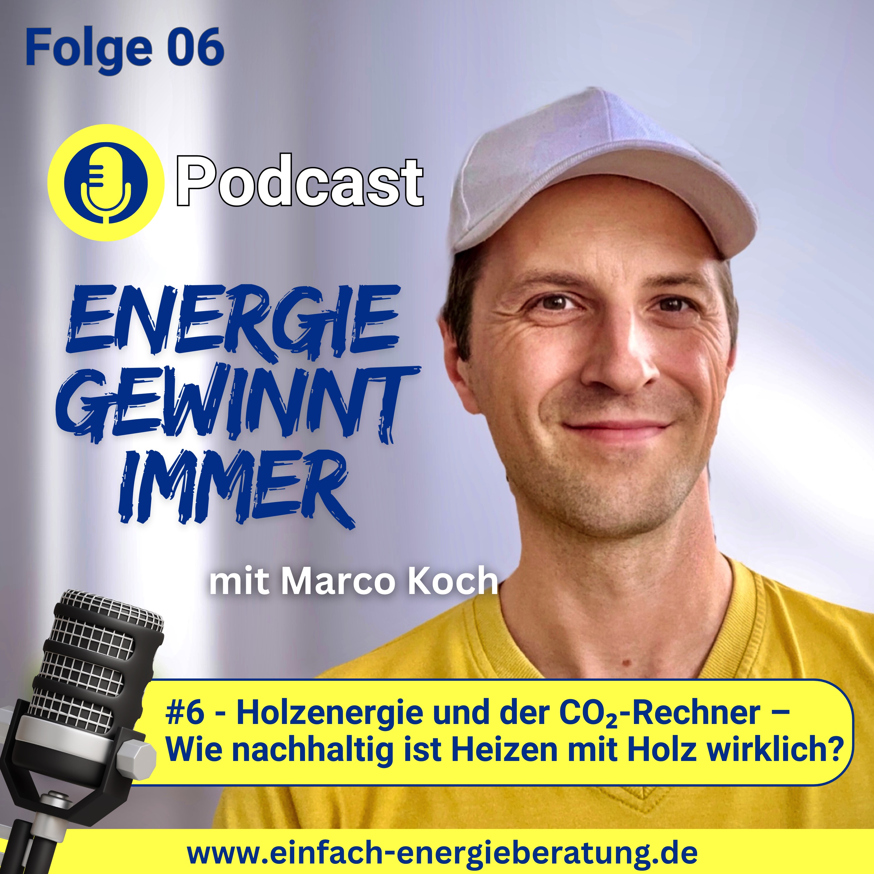 #06 - Holzenergie und der CO₂-Rechner – Wie nachhaltig ist Heizen mit Holz wirklich? episode artwork