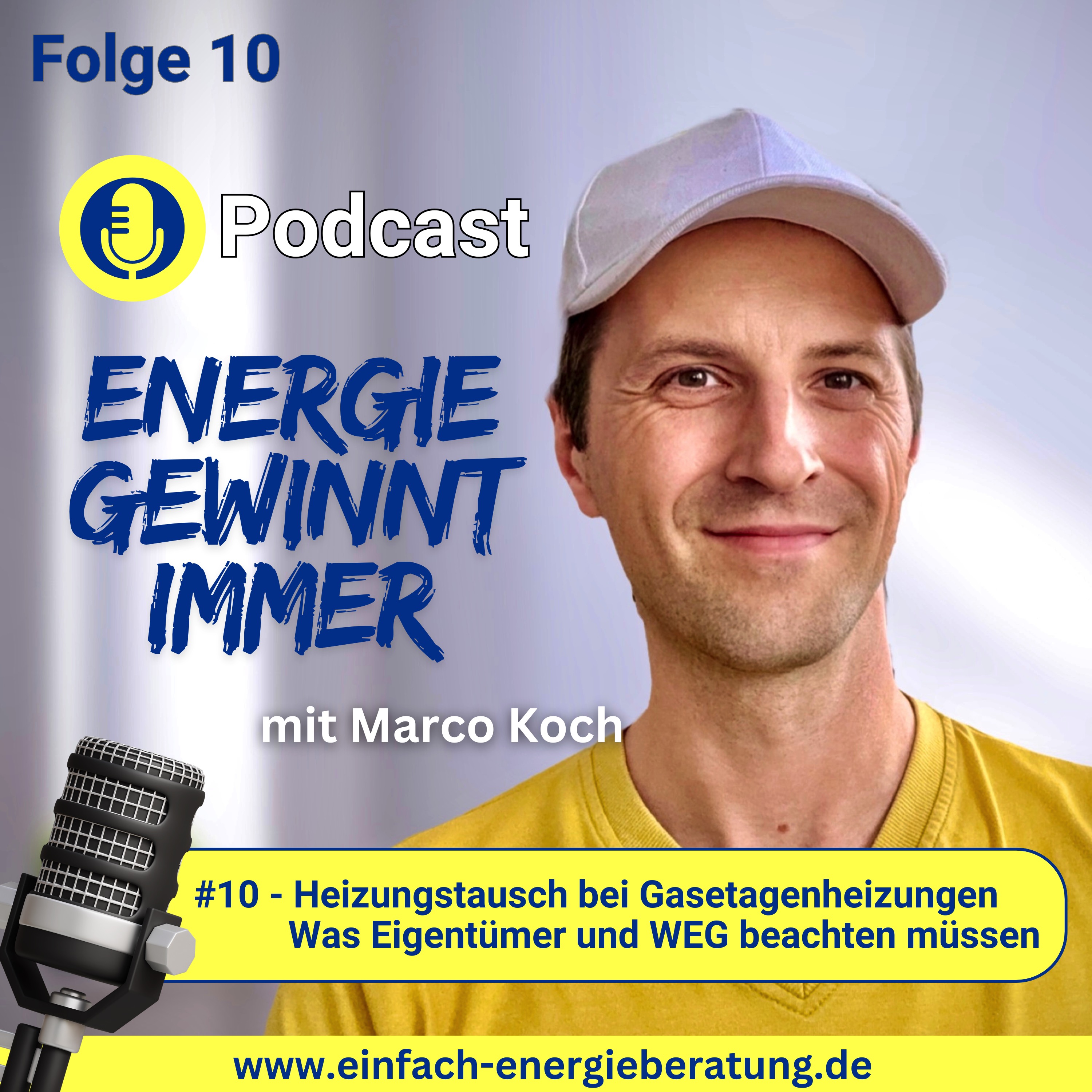 #10 - Heizungstausch bei Gasetagenheizungen – Was Eigentümer und WEG beachten müssen episode artwork