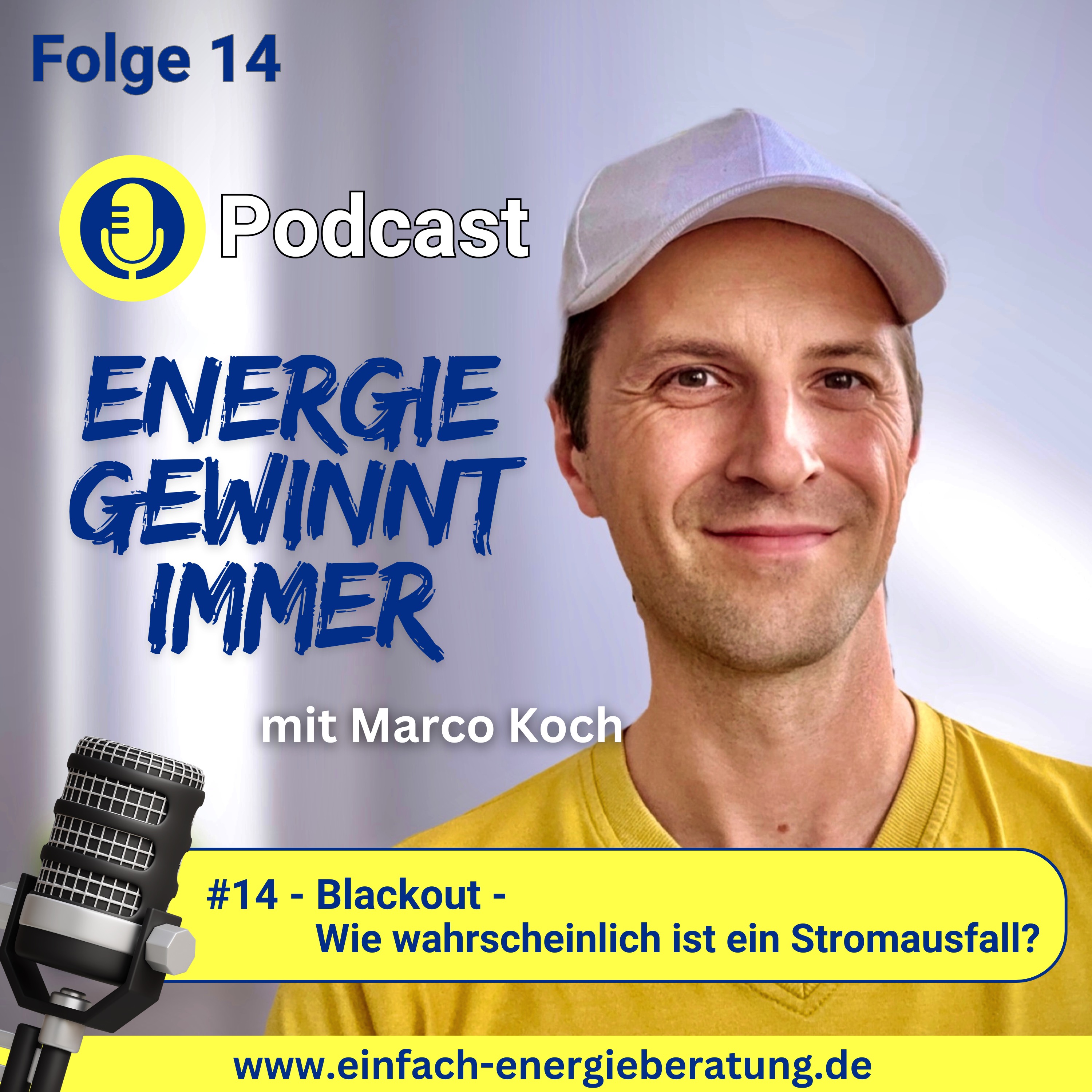 #14 – Blackout: Wie wahrscheinlich ist ein Stromausfall? Und wie du dich am besten vorbereitest“ episode artwork