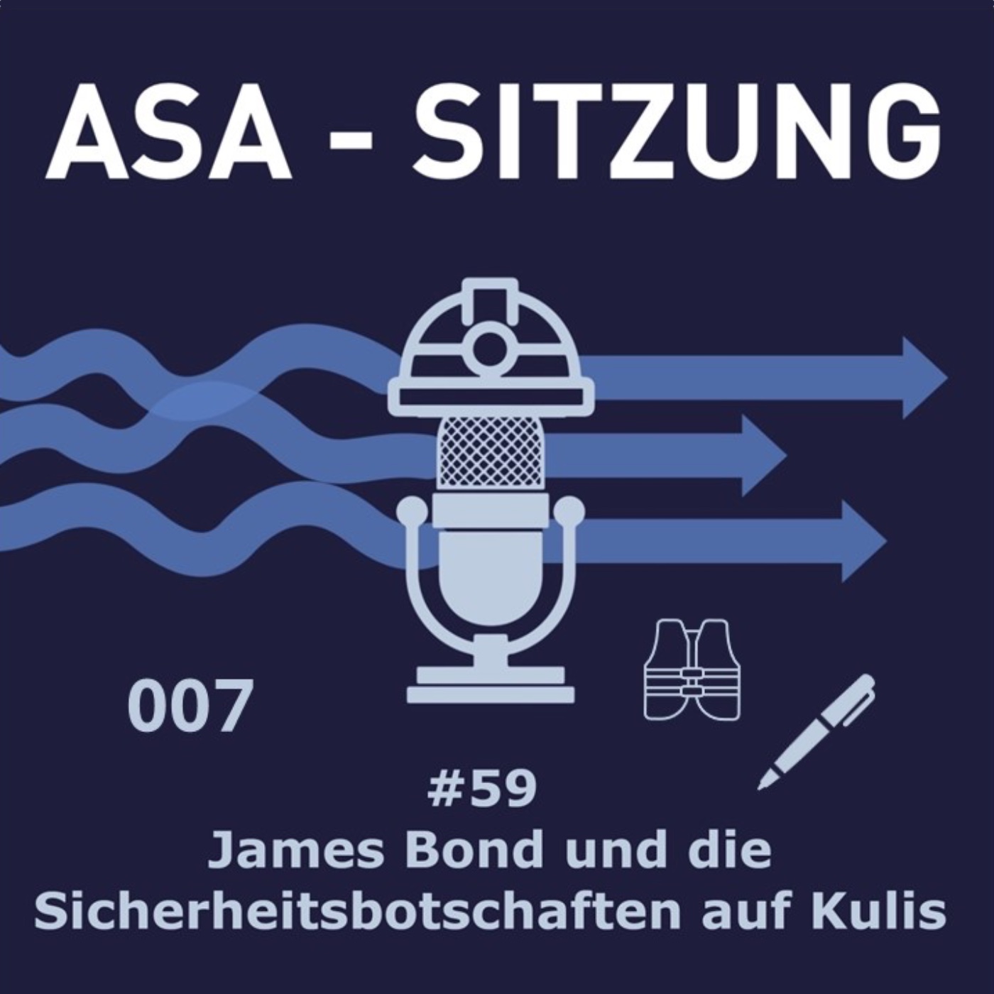 #059 - James Bond und die Sicherheitsbotschaften auf Kulis #059 - James Bond und die Sicherheitsbotschaften auf Kulis