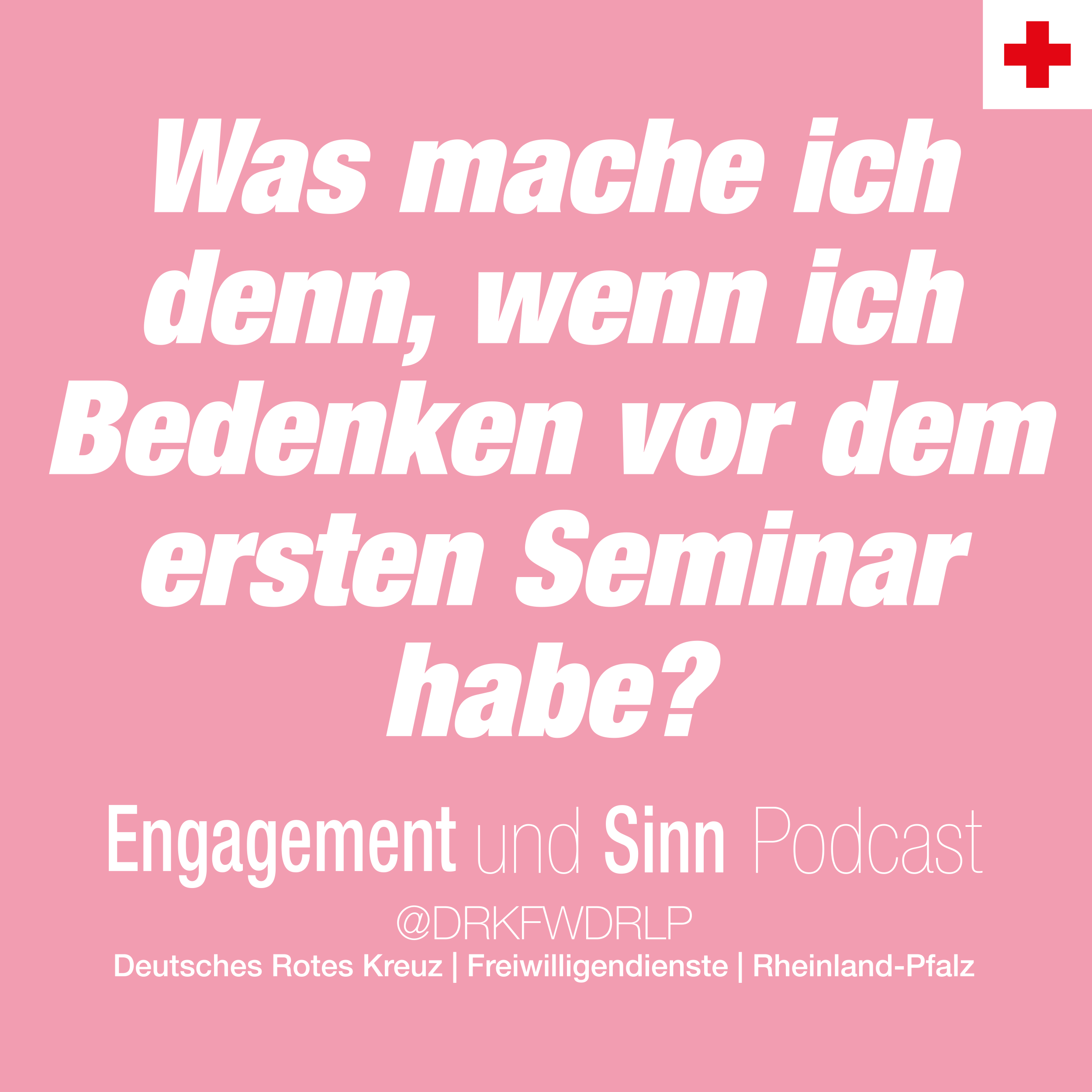 Was mache ich denn, wenn ich Bedenken vor dem ersten Seminar habe? episode artwork