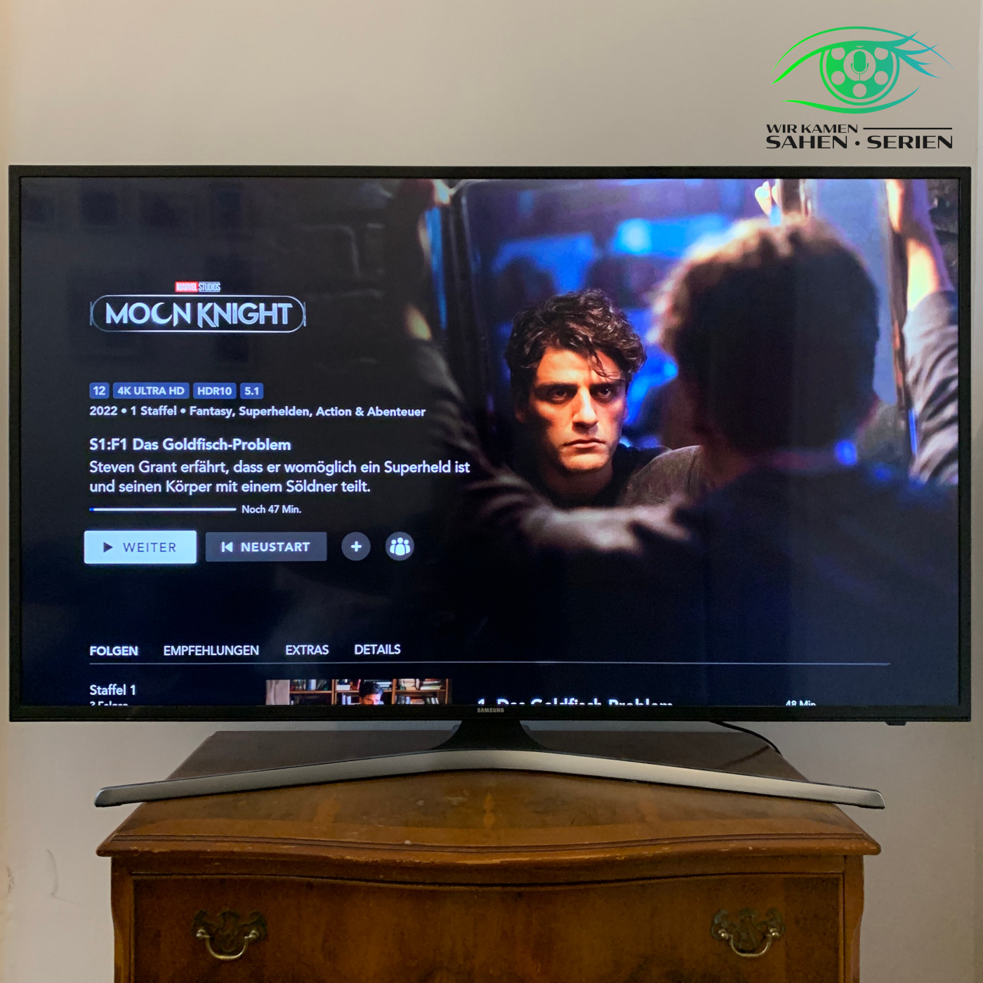 Wir kamen, sahen, Serien