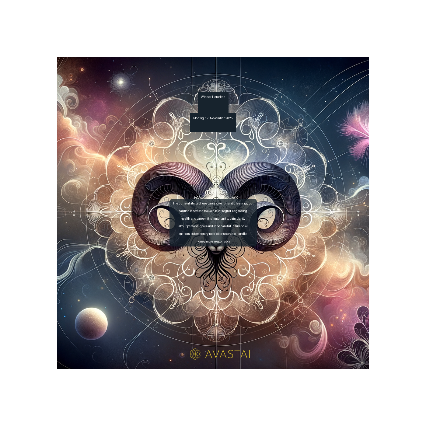 Widder Horoskop für den Montag, 17. November 2025: episode artwork