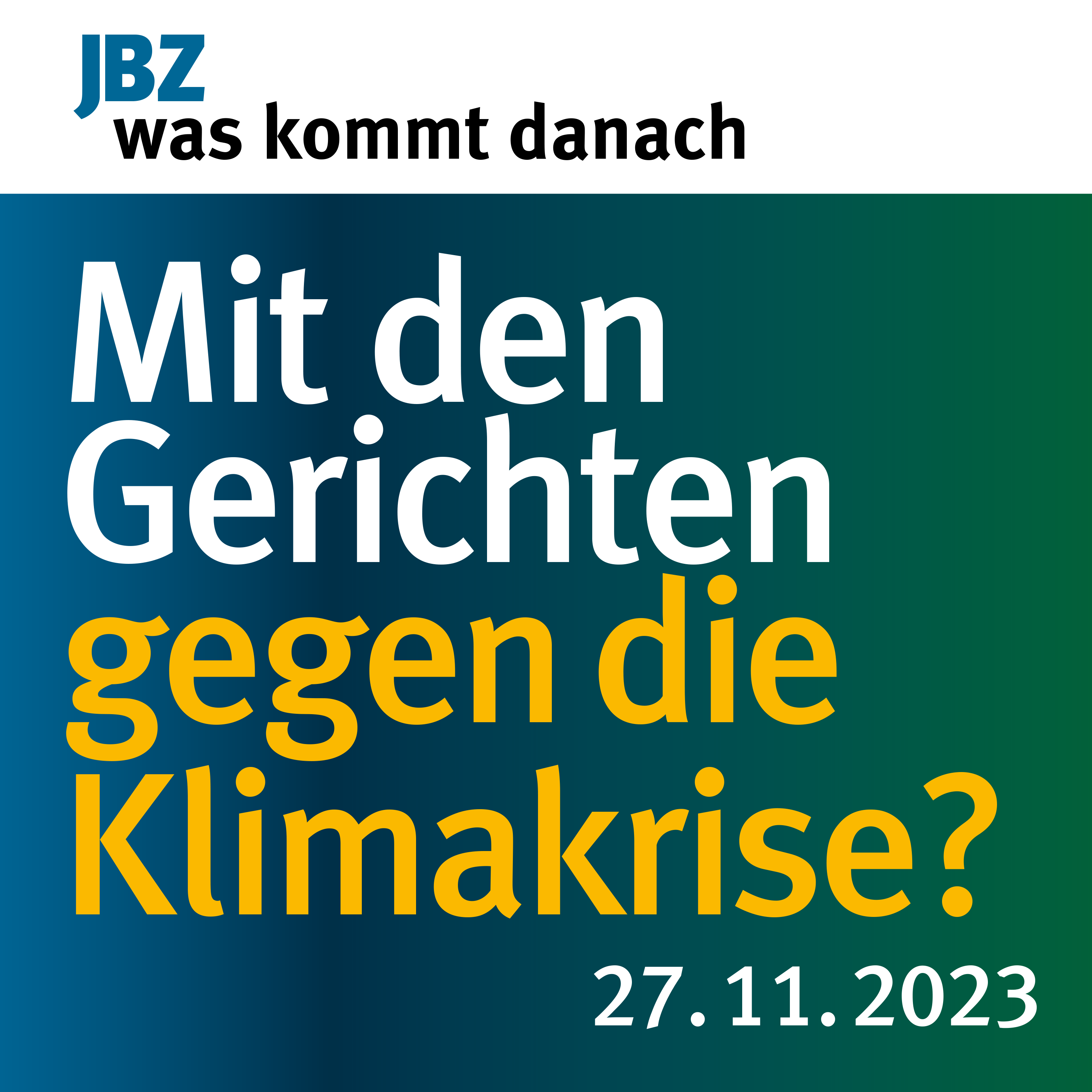 Drei Generationen. Eine Zukunft | Der Zukunftspodcast aus der Robert-Jungk-Bibliothek