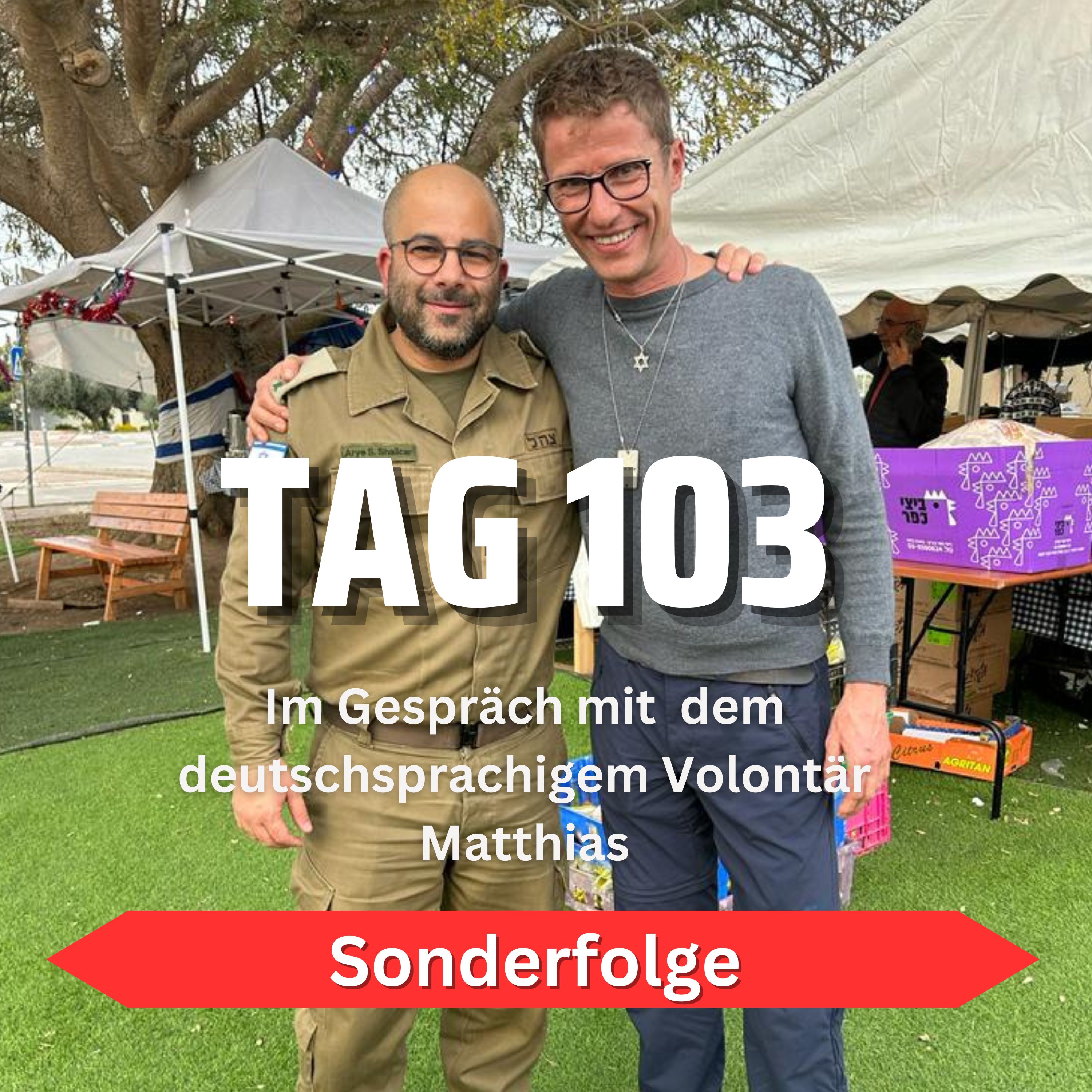 Tag 103 -Fussmassage im Krieg Sonderfolge mit dem deutschsprachigen Volontär Matthias